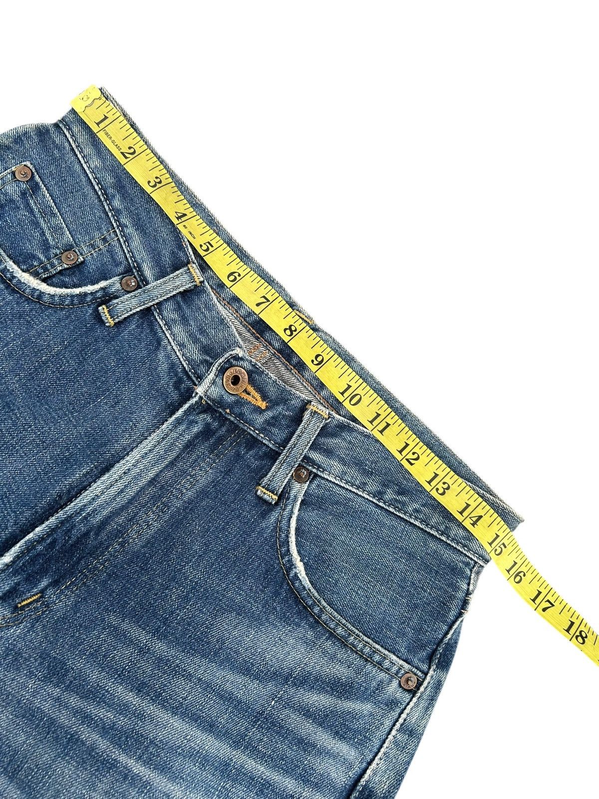 Kapital Vintage Edwin 505XX Selvedge Distressed Denim Jeans Size US 30 / EU 46 - 13 Thumbnail