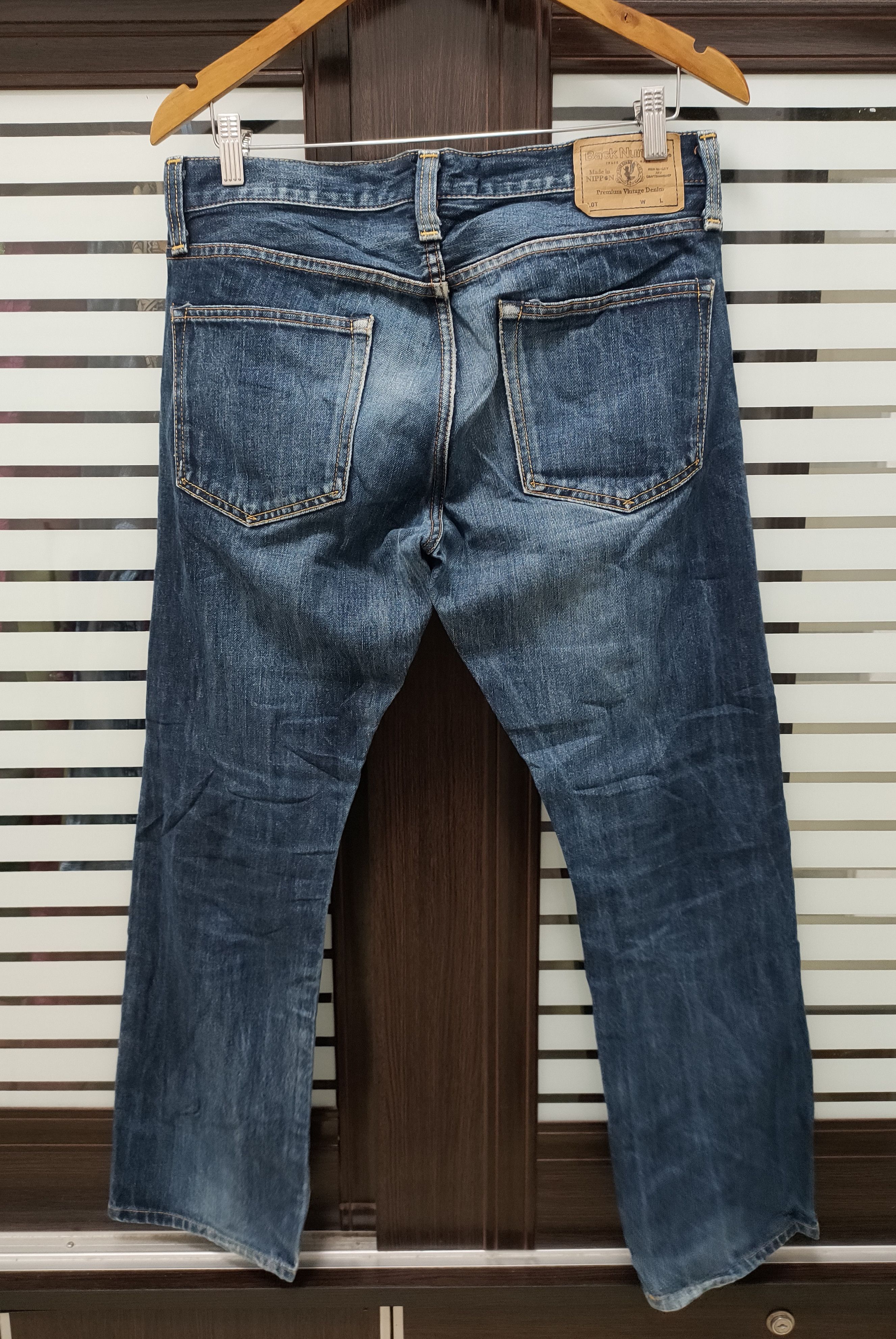 Japanese Brand 💥Japanese Brand Back Number Premium Denim💥 Size US 33 - 3 Thumbnail