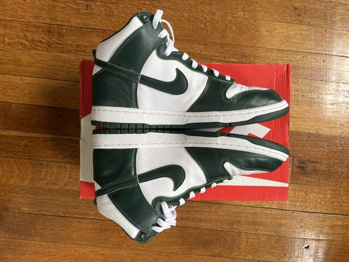 Nike Nike Dunk Hi SP Spartan Green 2020 Size US 9.5 / EU 42-43 - 7 Thumbnail