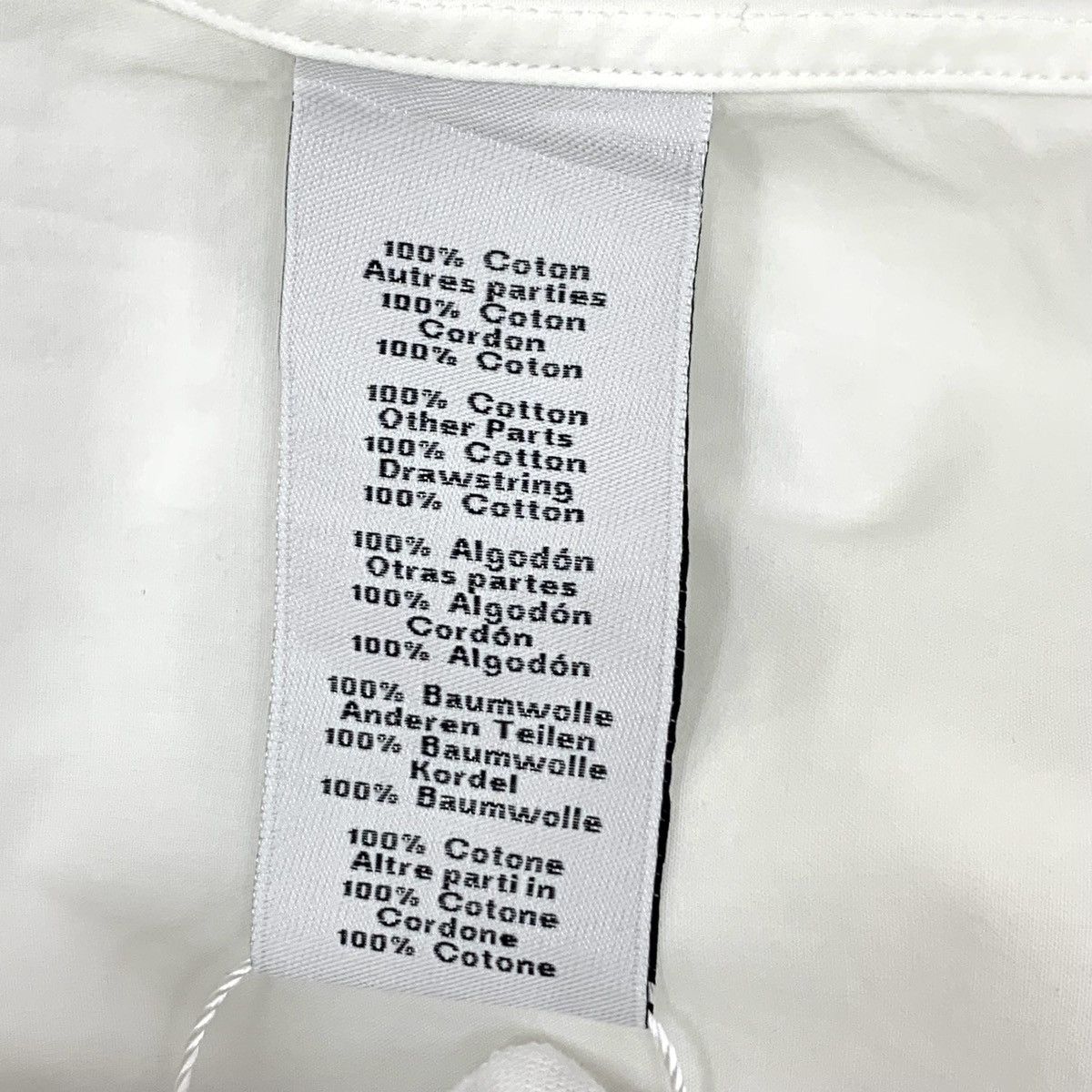 Hermes Hermes White Spliced Pocket Hooded Long Sleeve Shirt K26WX Size US S / EU 44-46 / 1 - 7 Thumbnail