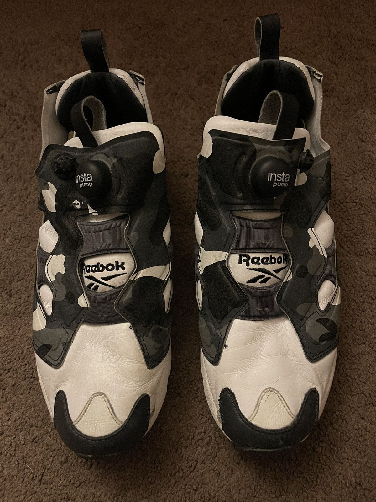 Bape × Reebok Bape x Reebok Instapump Sz 9 Fury Mita Glow In The Dark Size US 9 / EU 42 - 3 Thumbnail