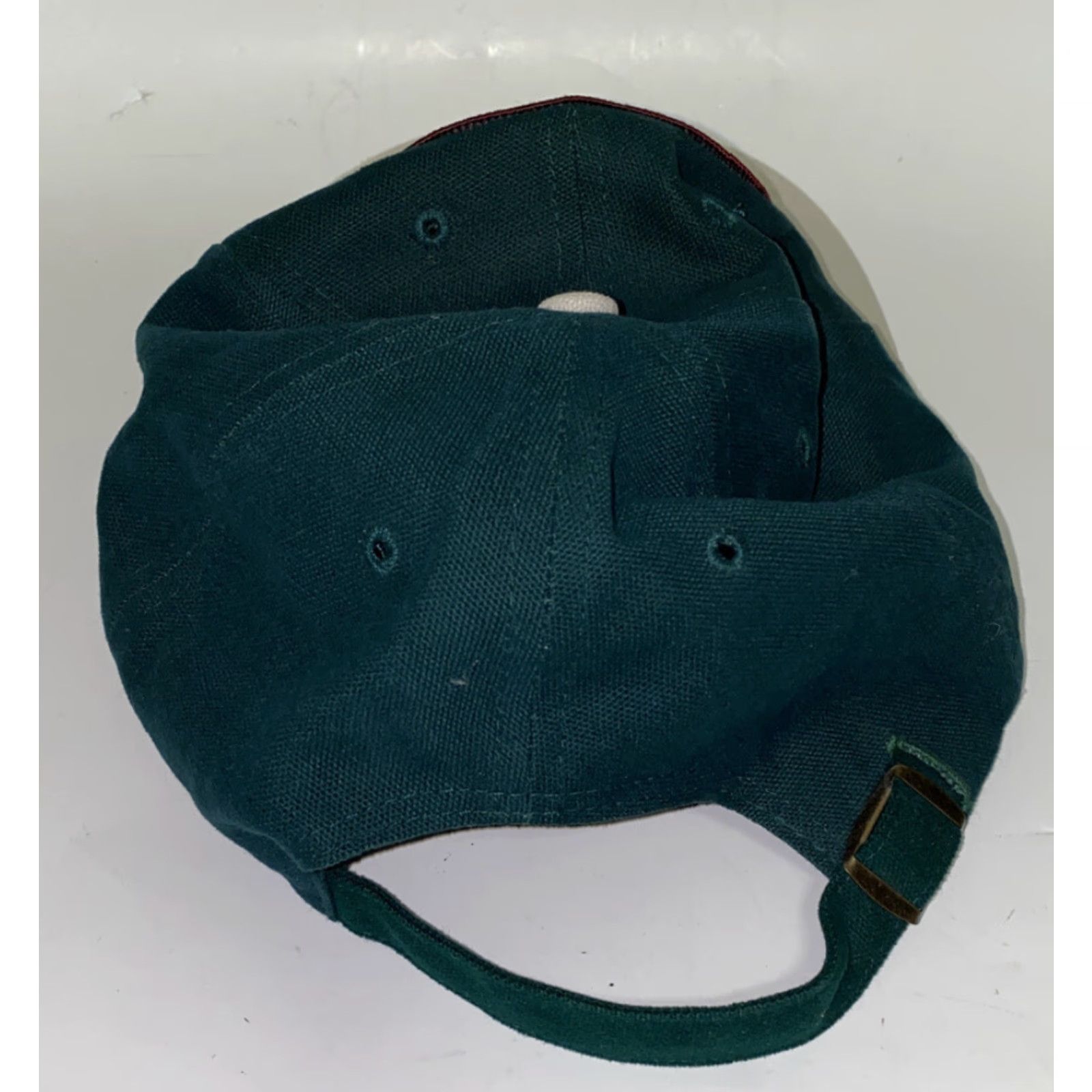 Vintage Richardson Men's Adjustable Hat Green Fort Una Rodeo Assn 90s Casual Cap Size ONE SIZE - 5 Thumbnail