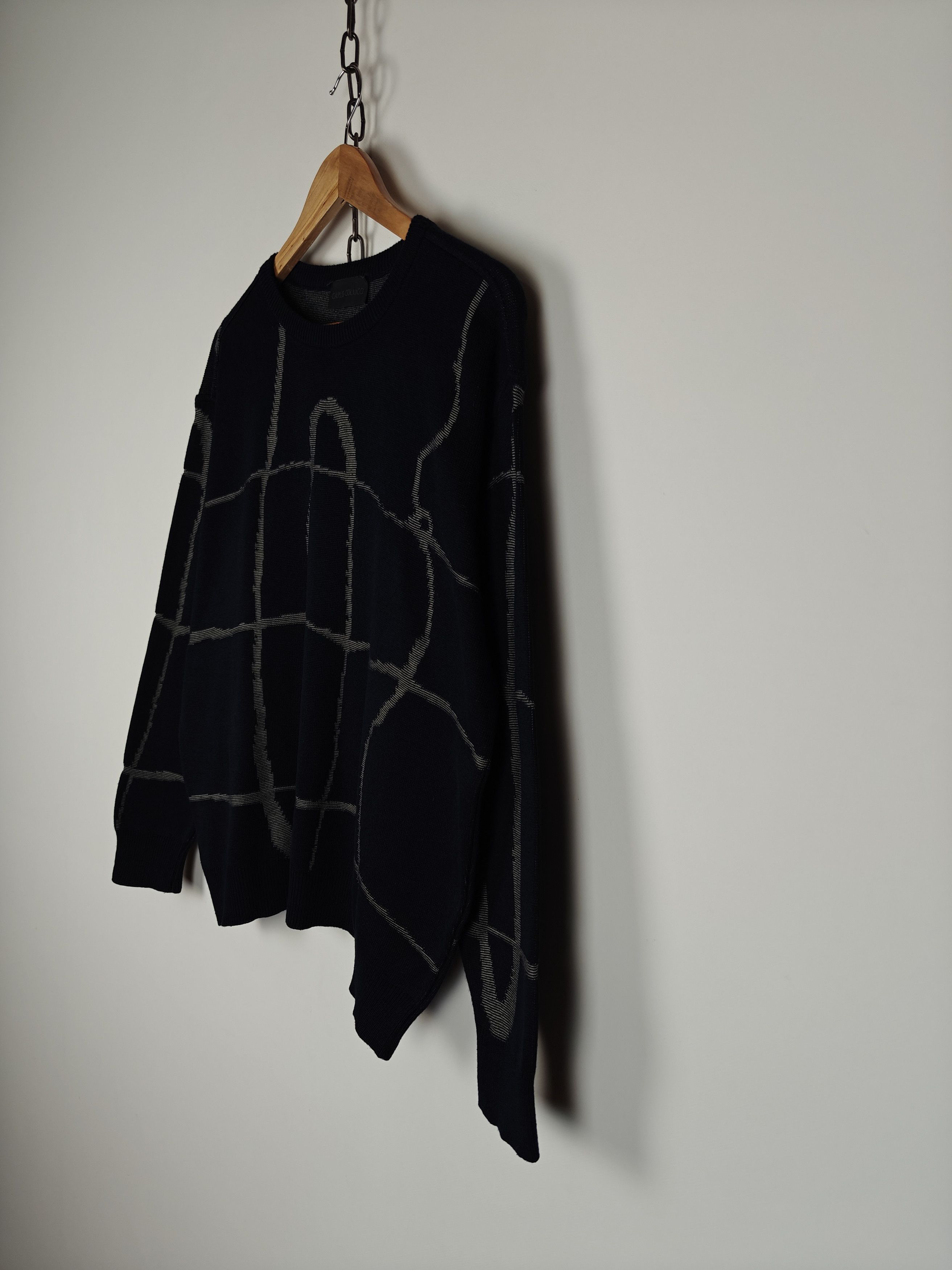 Carlo Colucci Carlo Colucci Sweater Facture Pullover Italy size L (50) Size US L / EU 52-54 / 3 - 5 Thumbnail
