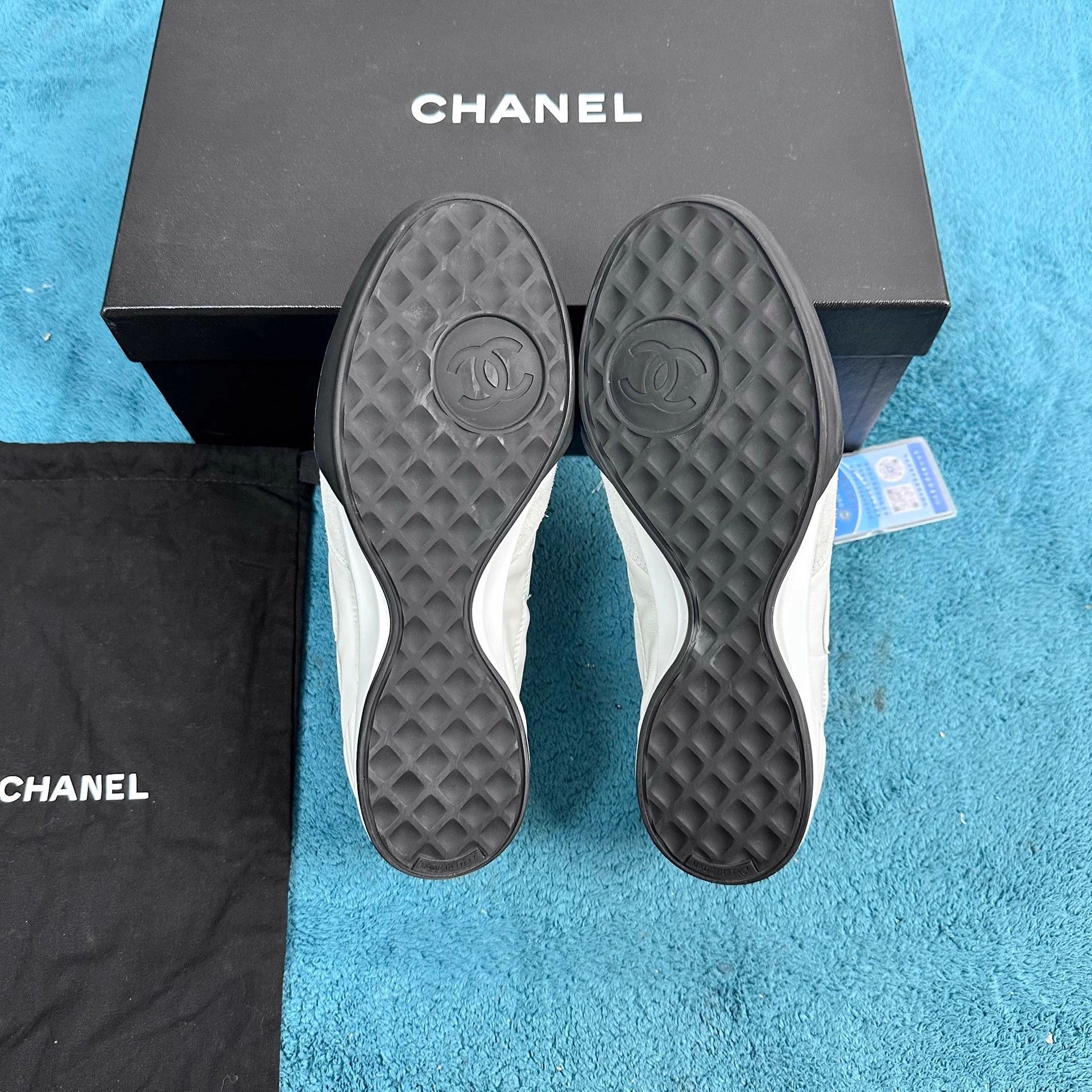 Chanel Chanel 25S German Trainer White 36.5 EU Size US 5.5 / IT 35.5 - 5 Thumbnail