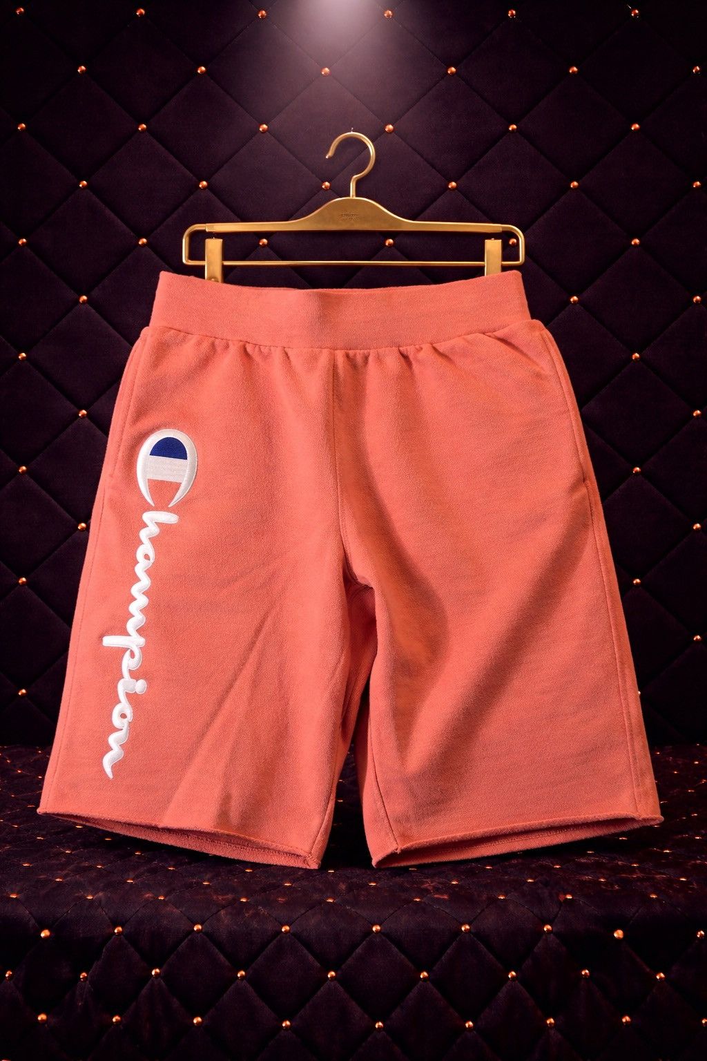 Champion CHAMPION SCRIPT LOGO FLEECE SWEAT SHORTS Size US 32 / EU 48 - 1 Preview