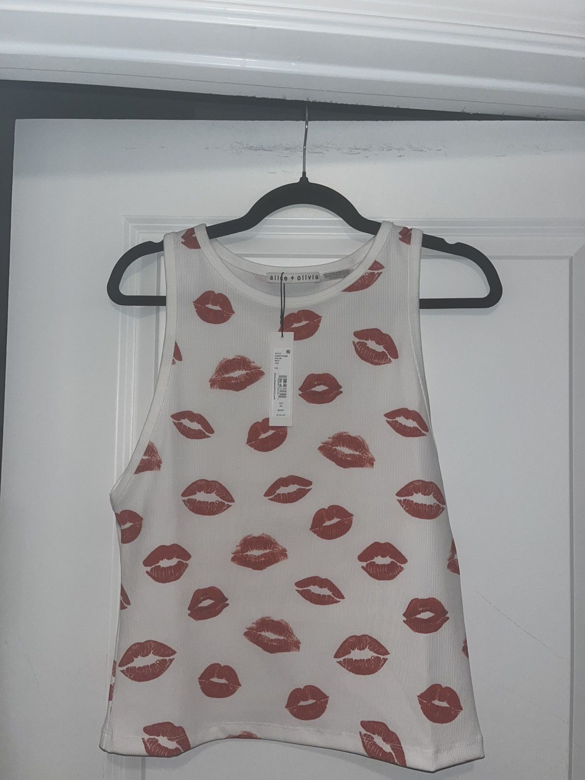 Alice + Olivia Alice & Olivia Lips Tank Size M / US 6-8 / IT 42-44 - 1 Thumbnail