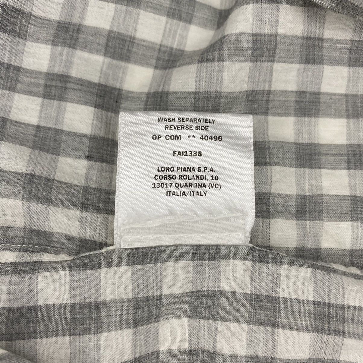Loro Piana Loro Piana Button Down Shirt Size US XS / EU 42 / 0 - 7 Thumbnail