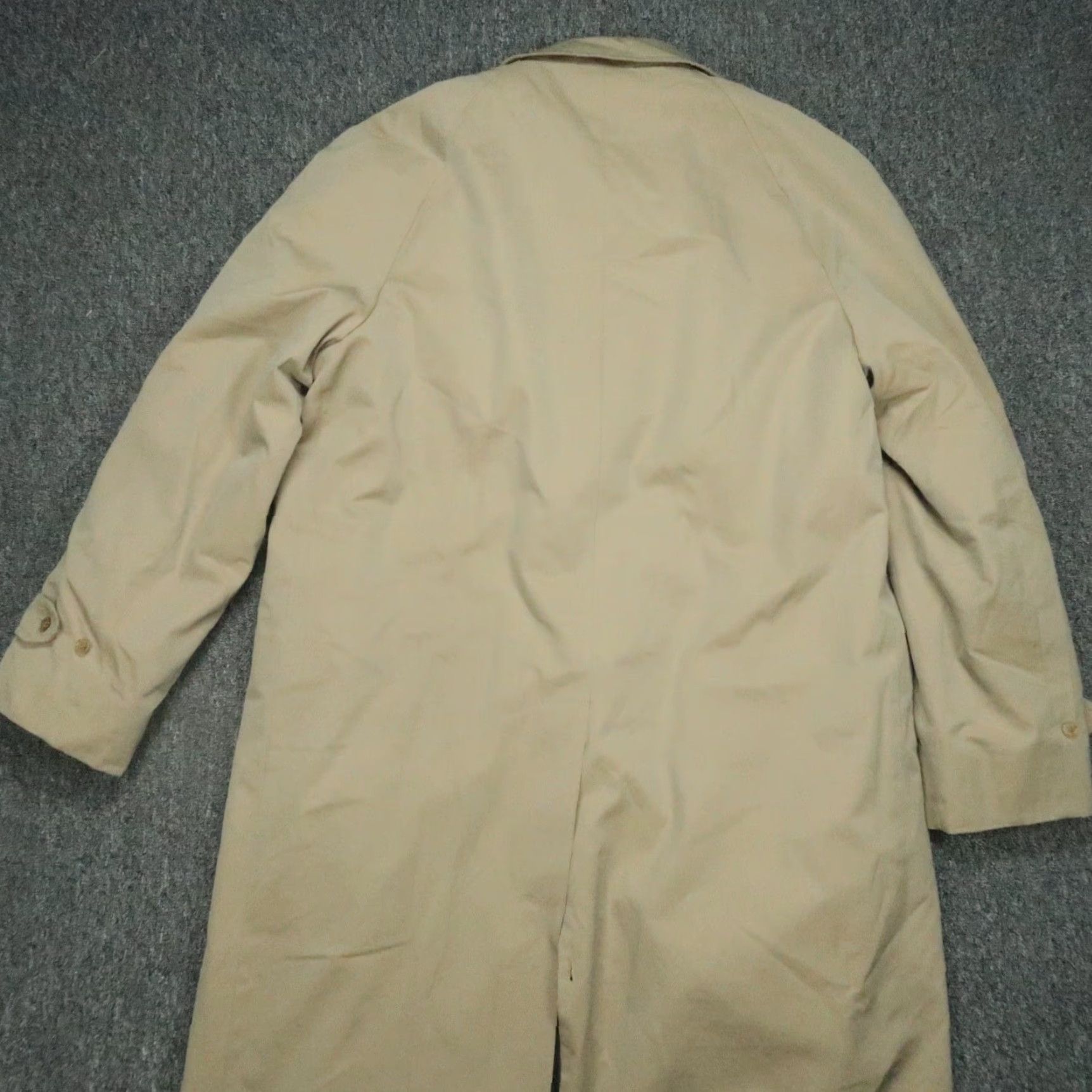 Brooks Brothers Brooks Brothers Jacket Mens XL Tan Long Trench Traveler Lined VTG Brown Solid Button Coat Size US XL / EU 56 / 4 - 7 Thumbnail