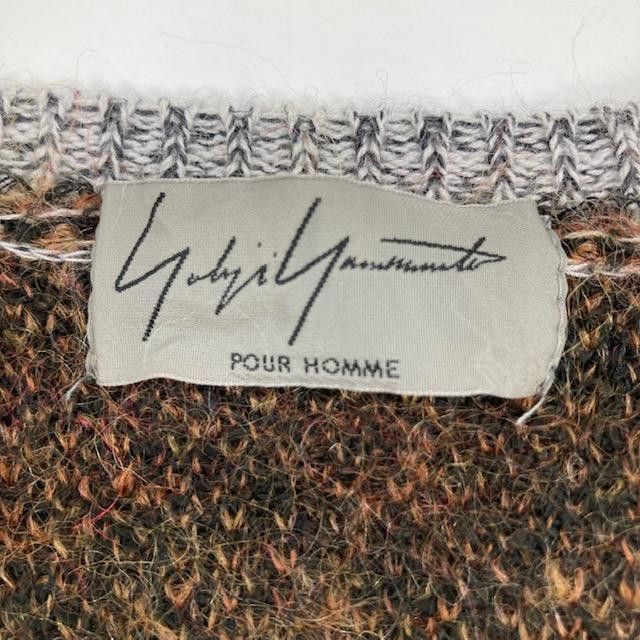 Yohji Yamamoto Yohji Yamamoto 13AW Handwritten Message Crew Neck Knit Size US L / EU 52-54 / 3 - 5 Thumbnail