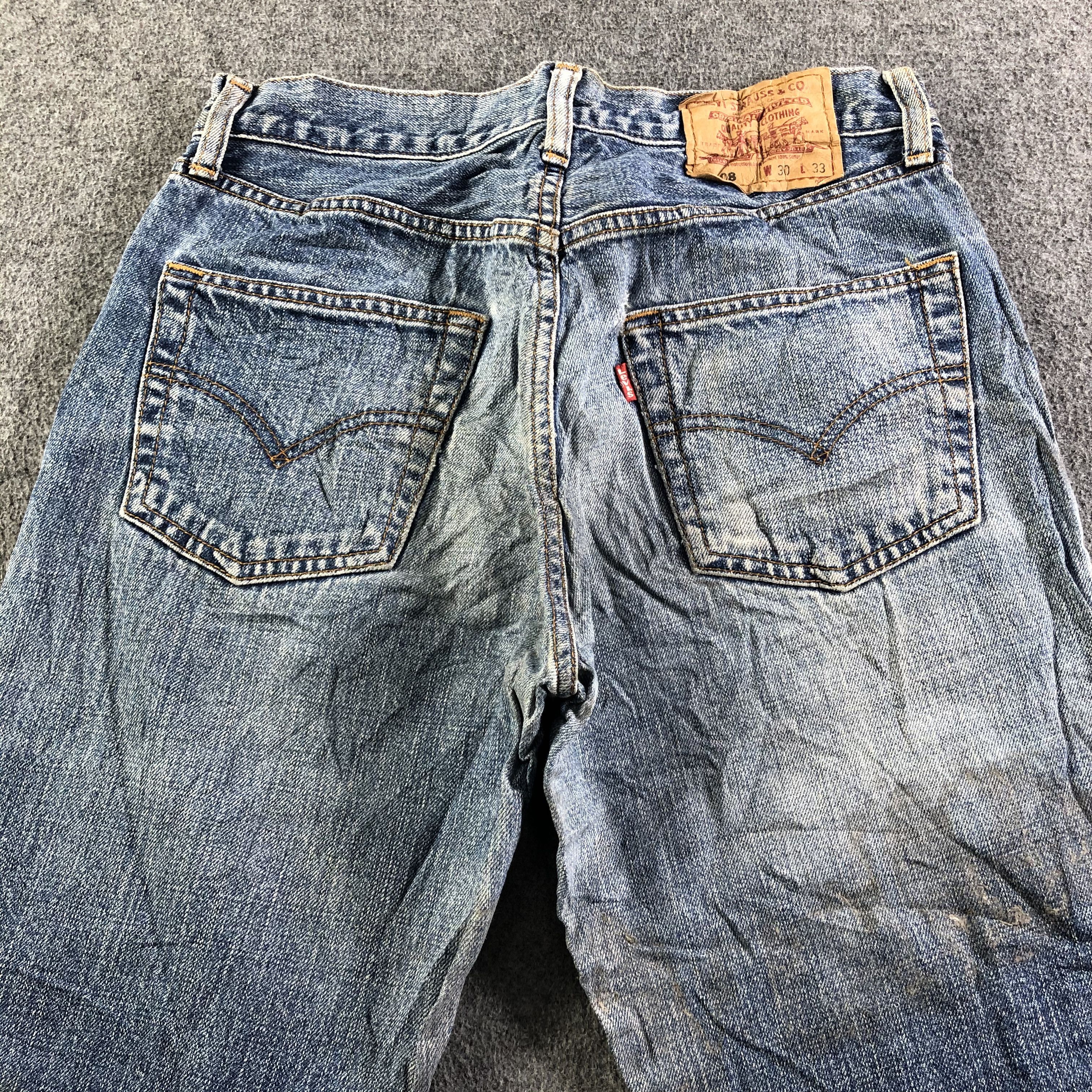 Levi's Vintage Blue Wash Levis 508 Jeans-J3562 Size US 29 - 4 Thumbnail