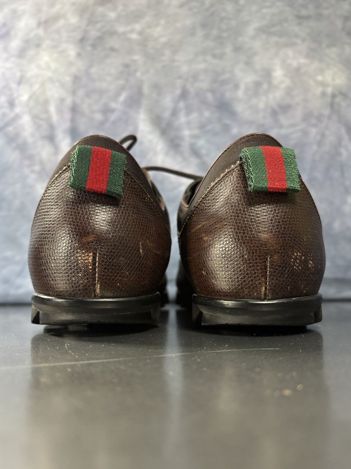 Gucci Gucci F/W 2005 Shoes Leather Sneakers GATs Cleat Soccer Foot Size US 10.5 / EU 43-44 - 13 Thumbnail