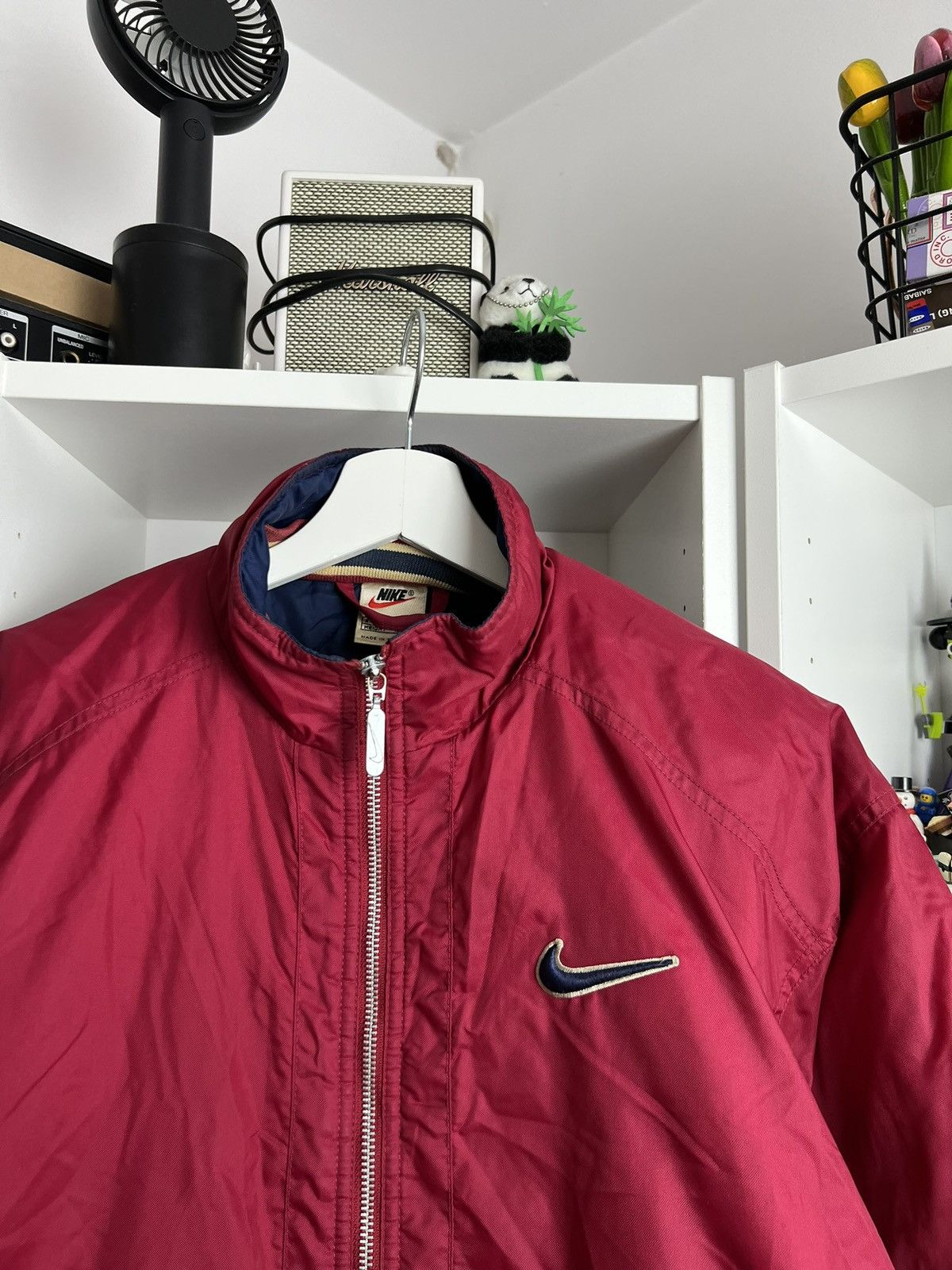 Nike × Vintage Vintage 90s Nike windbrekaer light jacket M sportswear retro Size US M / EU 48-50 / 2 - 3 Thumbnail