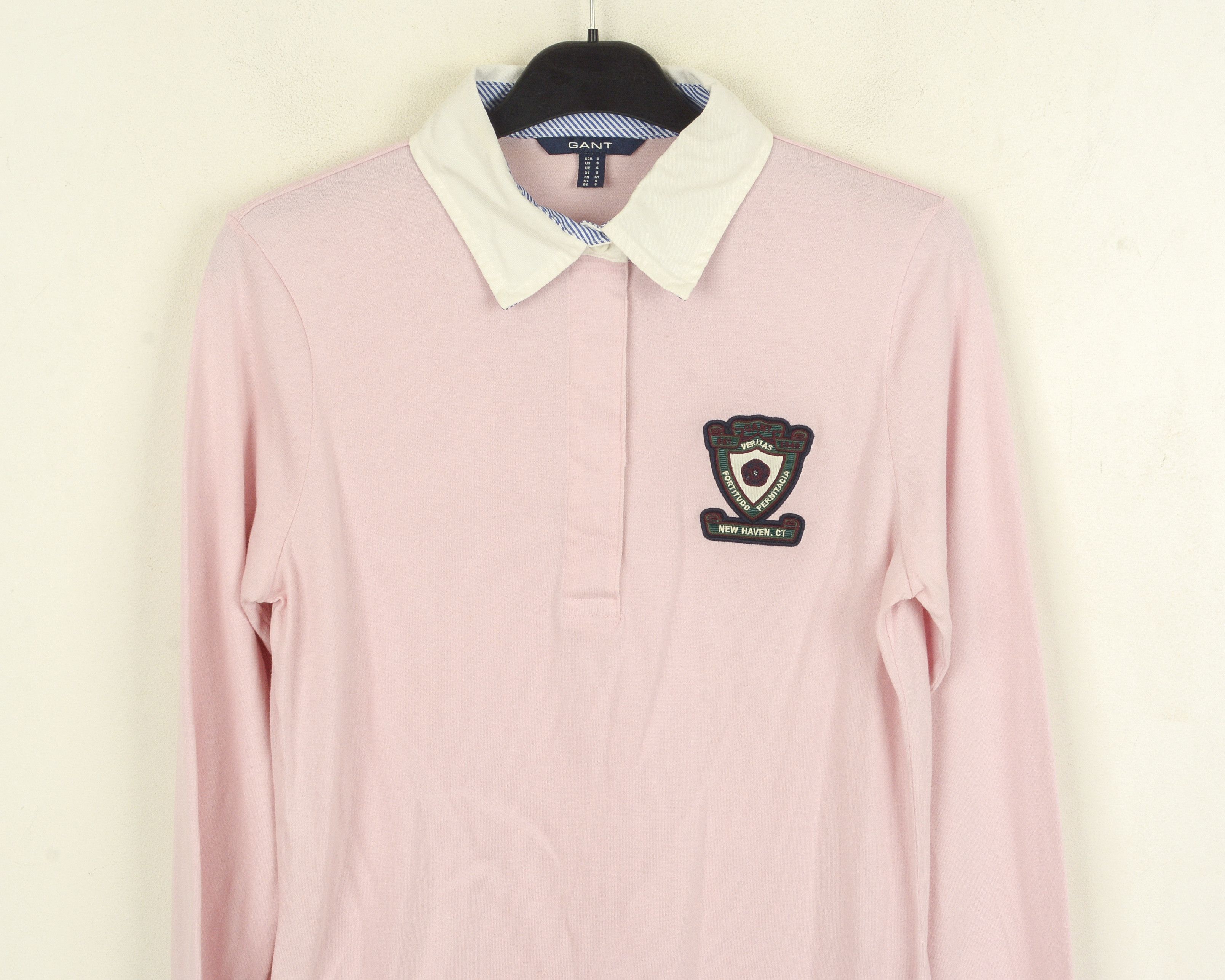 Gant Polo Shirt Long Sleeved S Women Collared Cotton Casual Smart Size S / US 4 / IT 40 - 2 Thumbnail