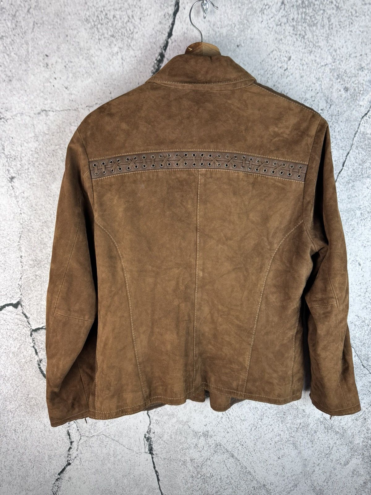 Cowboy Equipment Vintage Cowboy Western Avant Garde Leather Jacket Size XS / US 0-2 / IT 36-38 - 2 Thumbnail