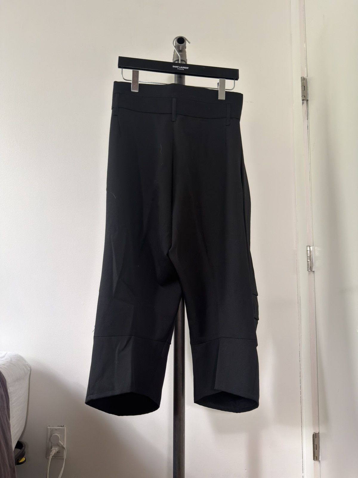 Christopher Nemeth Nemeth Knee-Darted Cropped Trousers Size US 30 / EU 46 - 2 Thumbnail