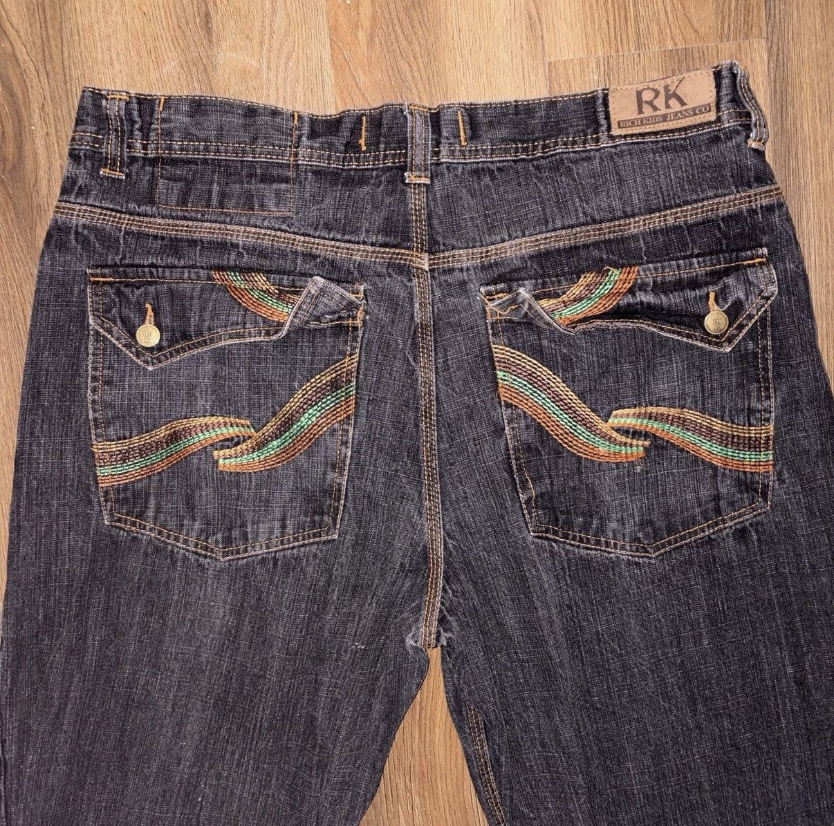 Rocawear BAGGY COOGI X ROCAWEAR STYLE EMBROIDERED VINTAGE DENIM JEANS Size US 40 / EU 56 - 1 Thumbnail