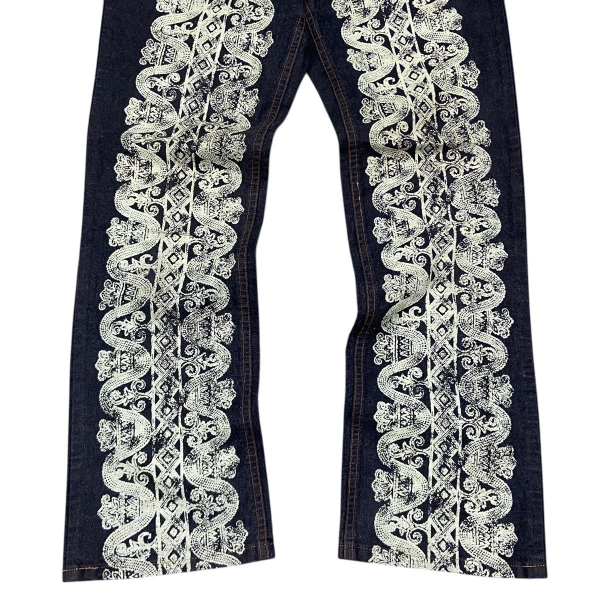 Japanese Brand Vtg Sucer Des Bonbon Style Of Hysteric Snake Pants Size 28" / US 6 / IT 42 - 3 Thumbnail