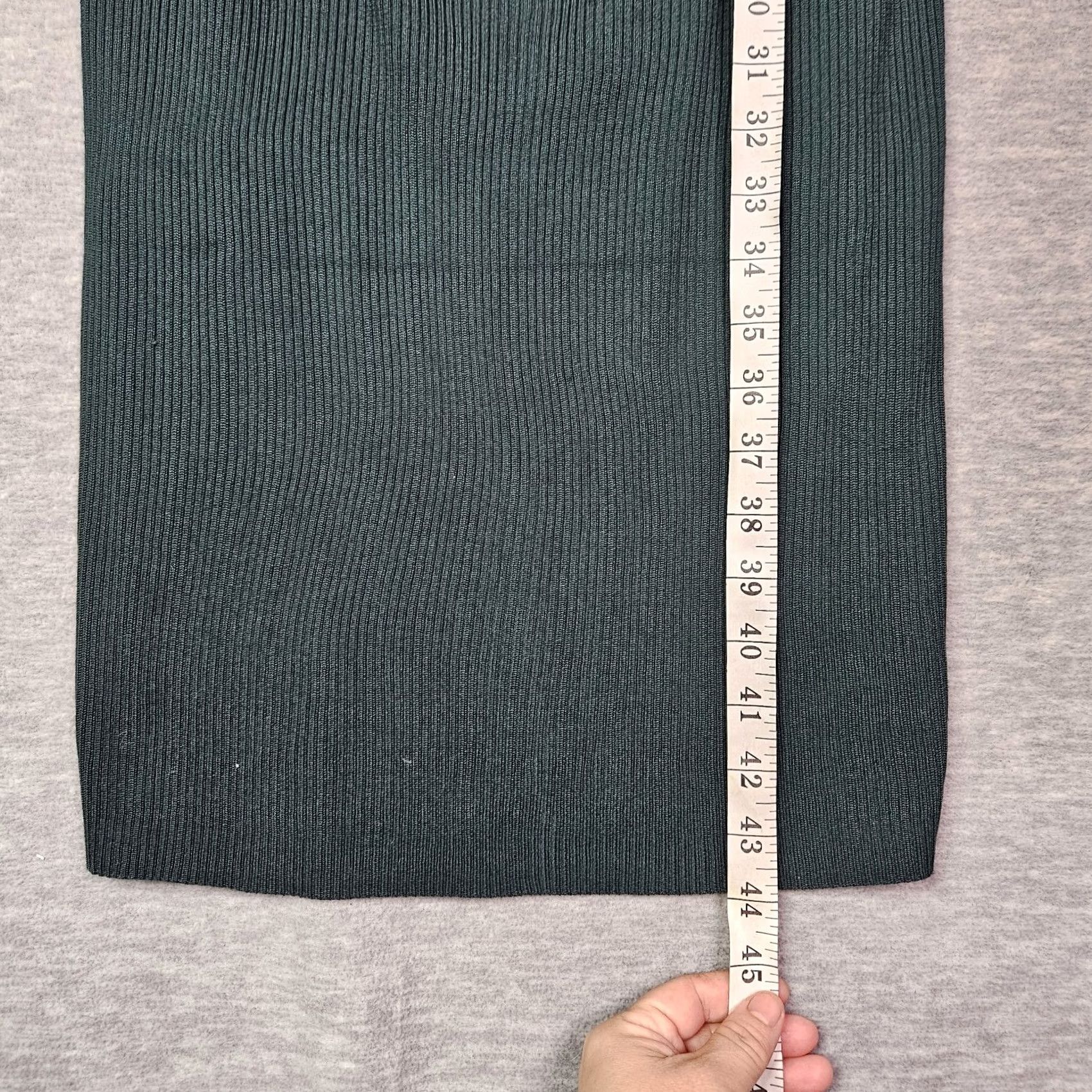 Almost Famous Almost Famous Green Ribbed Bodycon Dress Women's XL NWT Size XL / US 12-14 / IT 48-50 - 6 Thumbnail