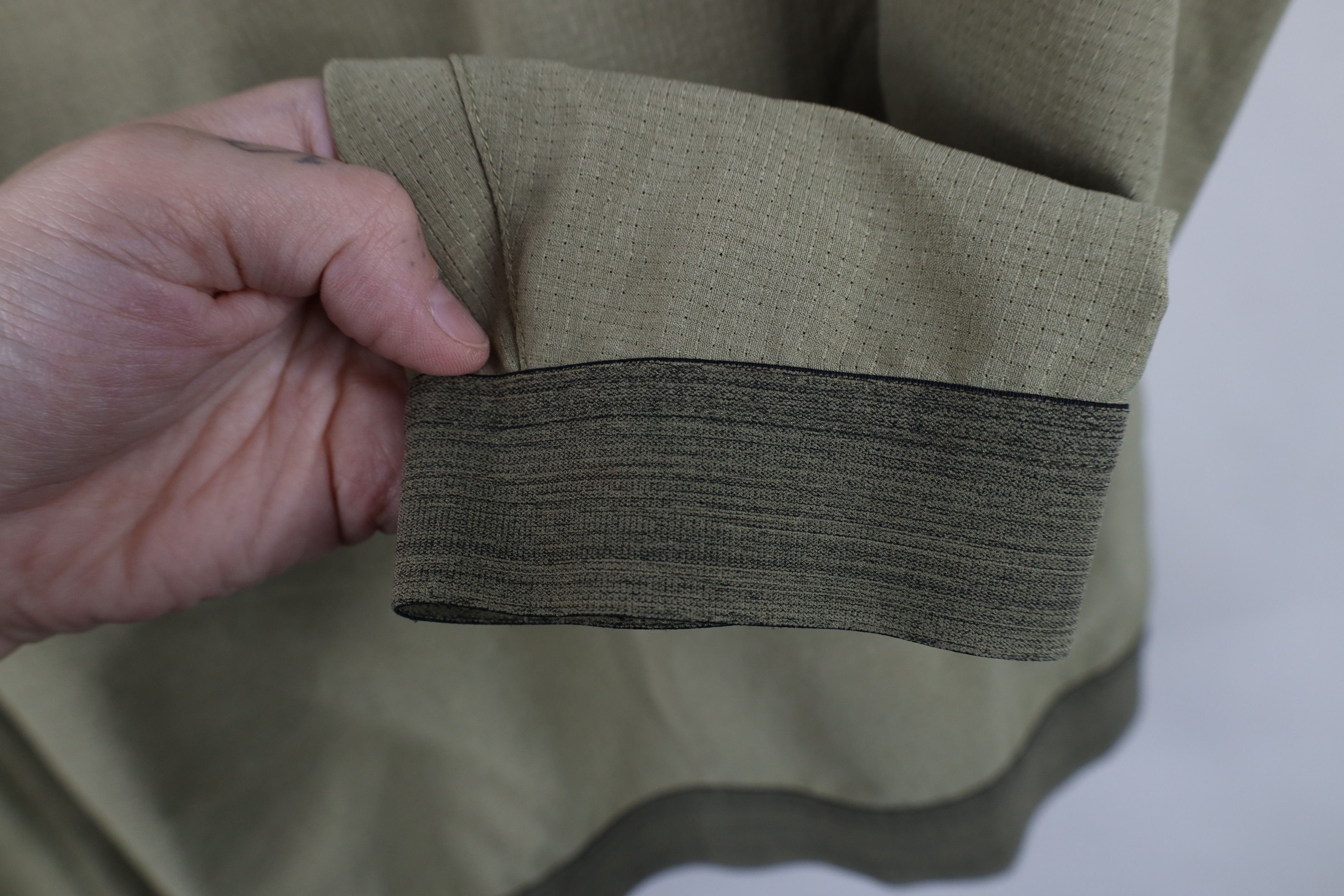 Lululemon Lululemon Lab Blank Thermal Weave Running Yoga Hoodie Green Size US L / EU 52-54 / 3 - 7 Thumbnail