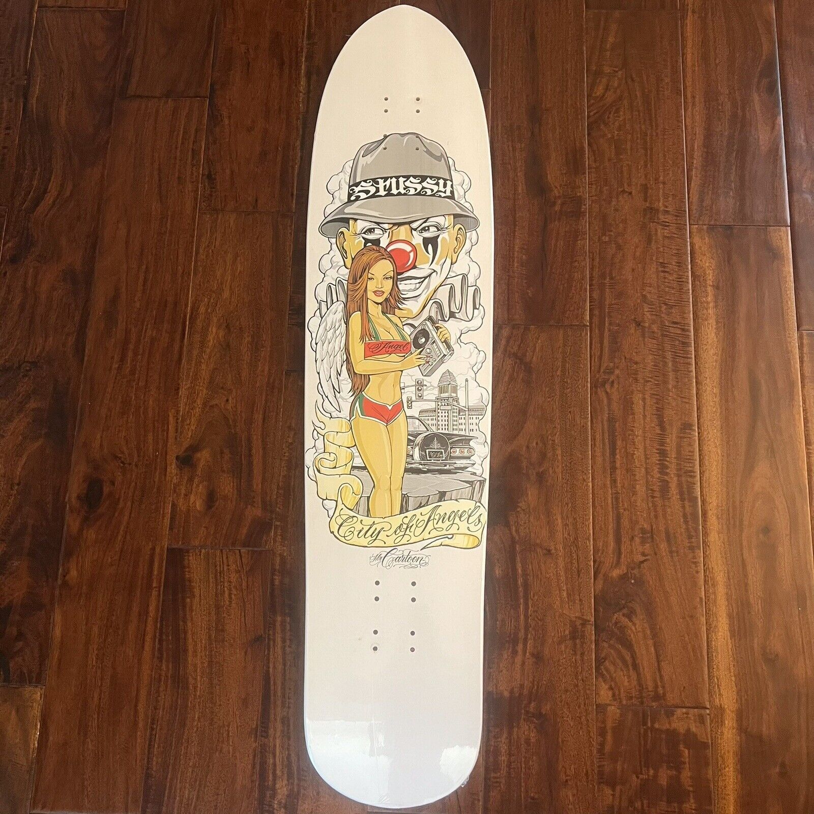 Mister Cartoon Vintage Stussy x Mister Cartoon Skate Deck Size ONE SIZE - 2 Thumbnail