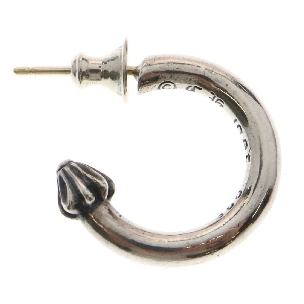 Chrome Hearts Chrome Hearts Plain Silver Hoop Earring BCA101 Size ONE SIZE - 2 Thumbnail
