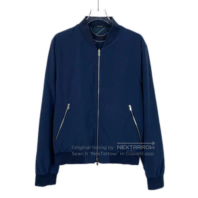 Hermes Hermes Blue Double-Sided Zip Jacket. Size US M / EU 48-50 / 2 - 3 Thumbnail