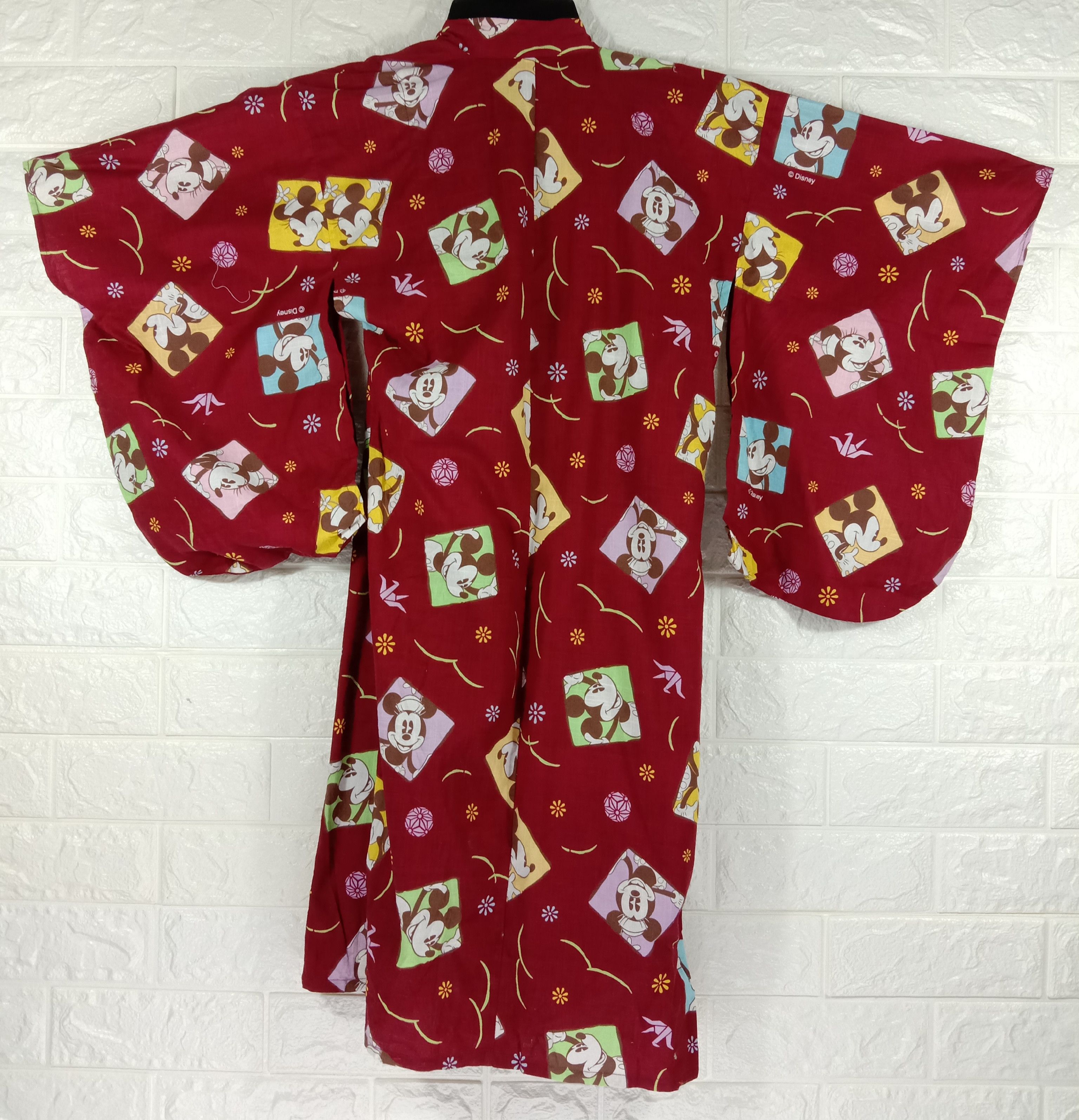 Disney Vintage Tokyo Disney Mickey Mouse Full Printed Kimono Size S / US 4 / IT 40 - 4 Thumbnail