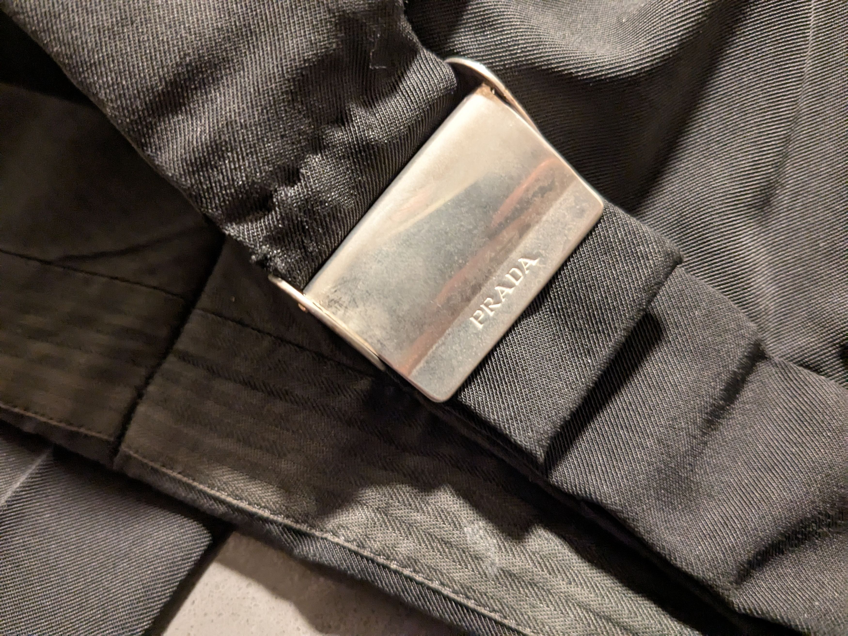 Prada Prada Trousers Dress Pants Black 48 Polyester Elastane Size US 32 / EU 48 - 10 Thumbnail