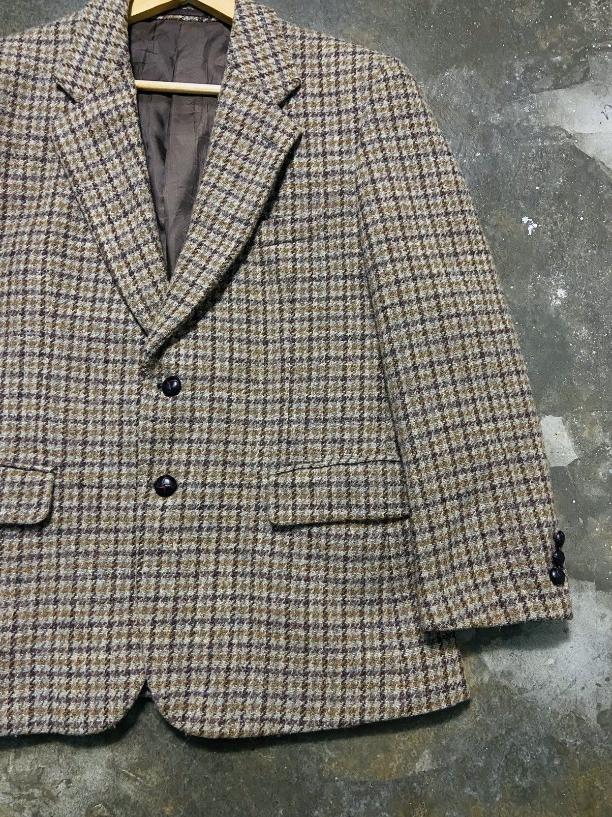 Harris Tweed Vintage Harris Tweed Blazer Size US L / EU 52-54 / 3 - 5 Thumbnail