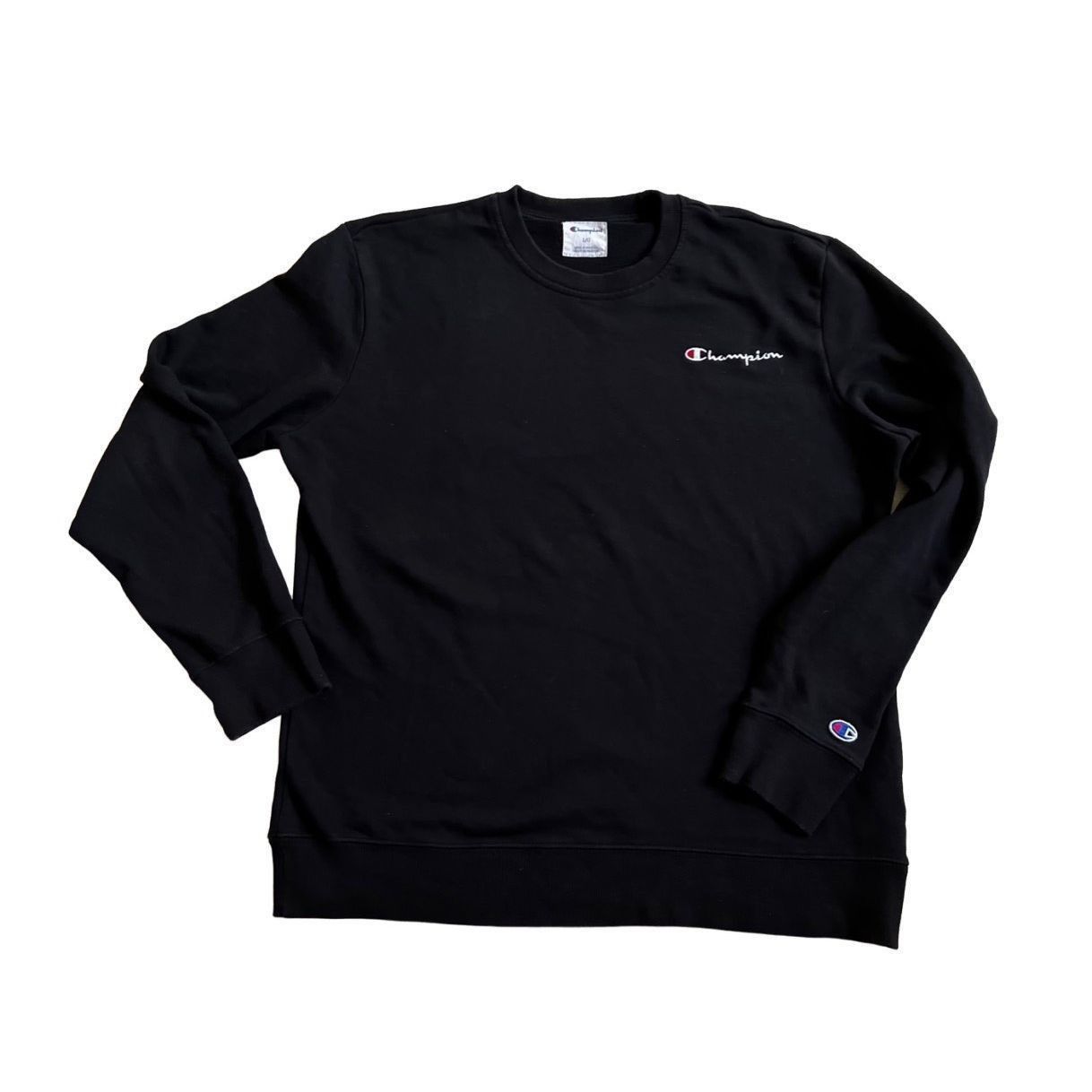 Champion Champion black sweatshirt size L Size US L / EU 52-54 / 3 - 2 Thumbnail