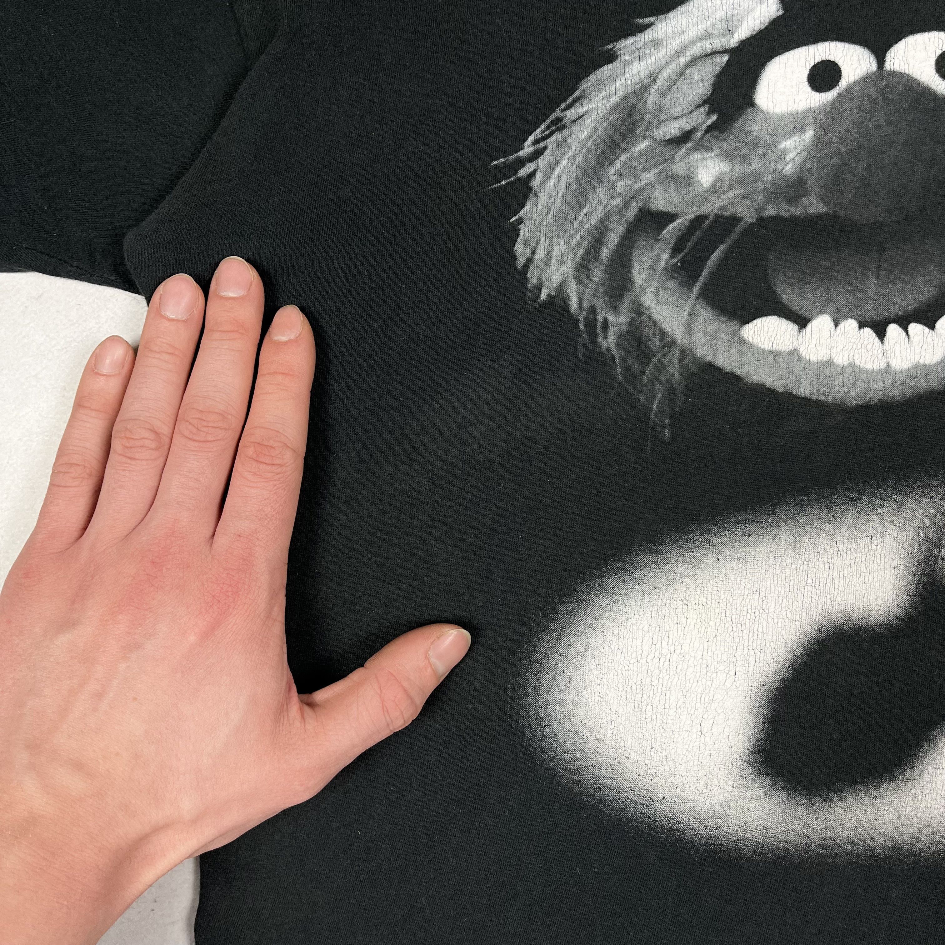 Cartoon Network Vintage The Muppet Show “Animal Drummer” Show T Shirt 90’s Size US XL / EU 56 / 4 - 16 Thumbnail