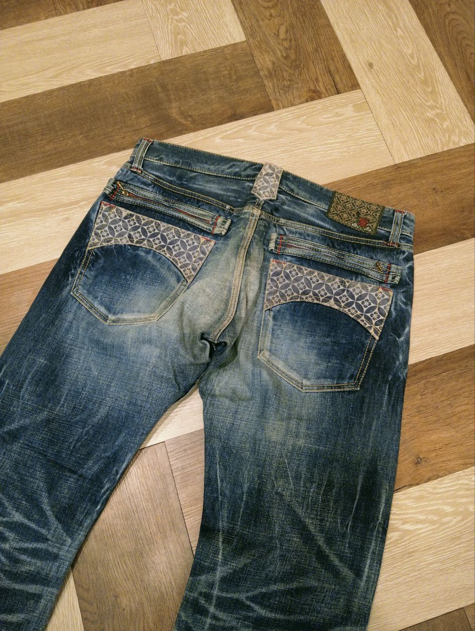 Eternal ETERNAL JAPAN DISTRESSED STYLE JEANS Size US 34 / EU 50 - 11 Thumbnail