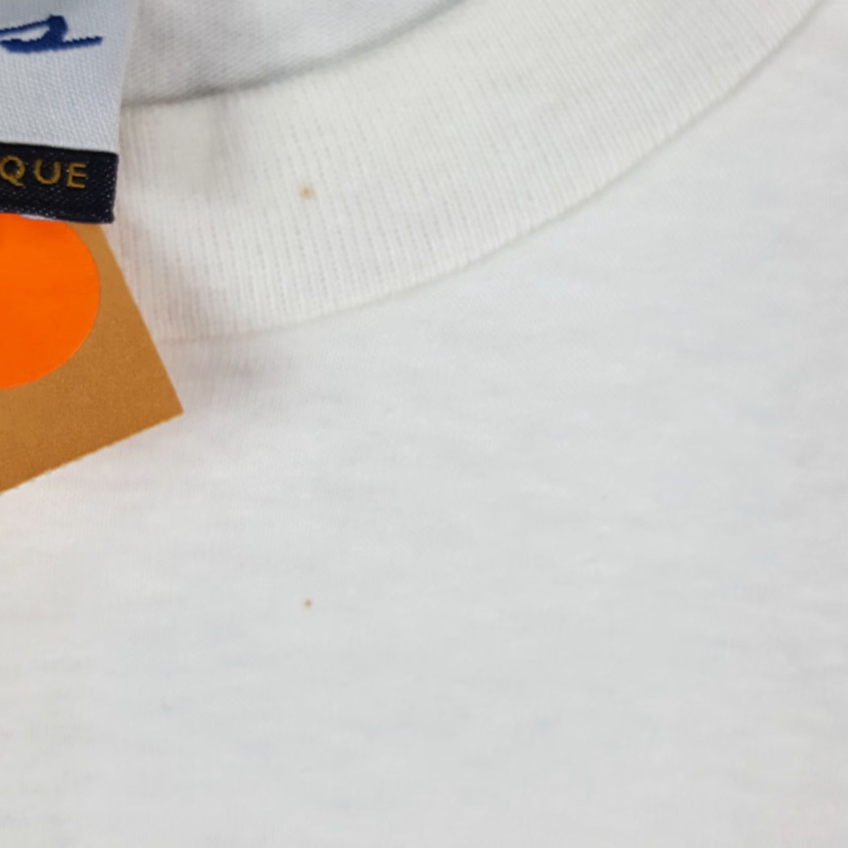 Express VINTAGE Y2K Express Bleus Logo T-Shirt Size XS Blue Denim Spell Out USA Made Mens Size US XS / EU 42 / 0 - 7 Thumbnail