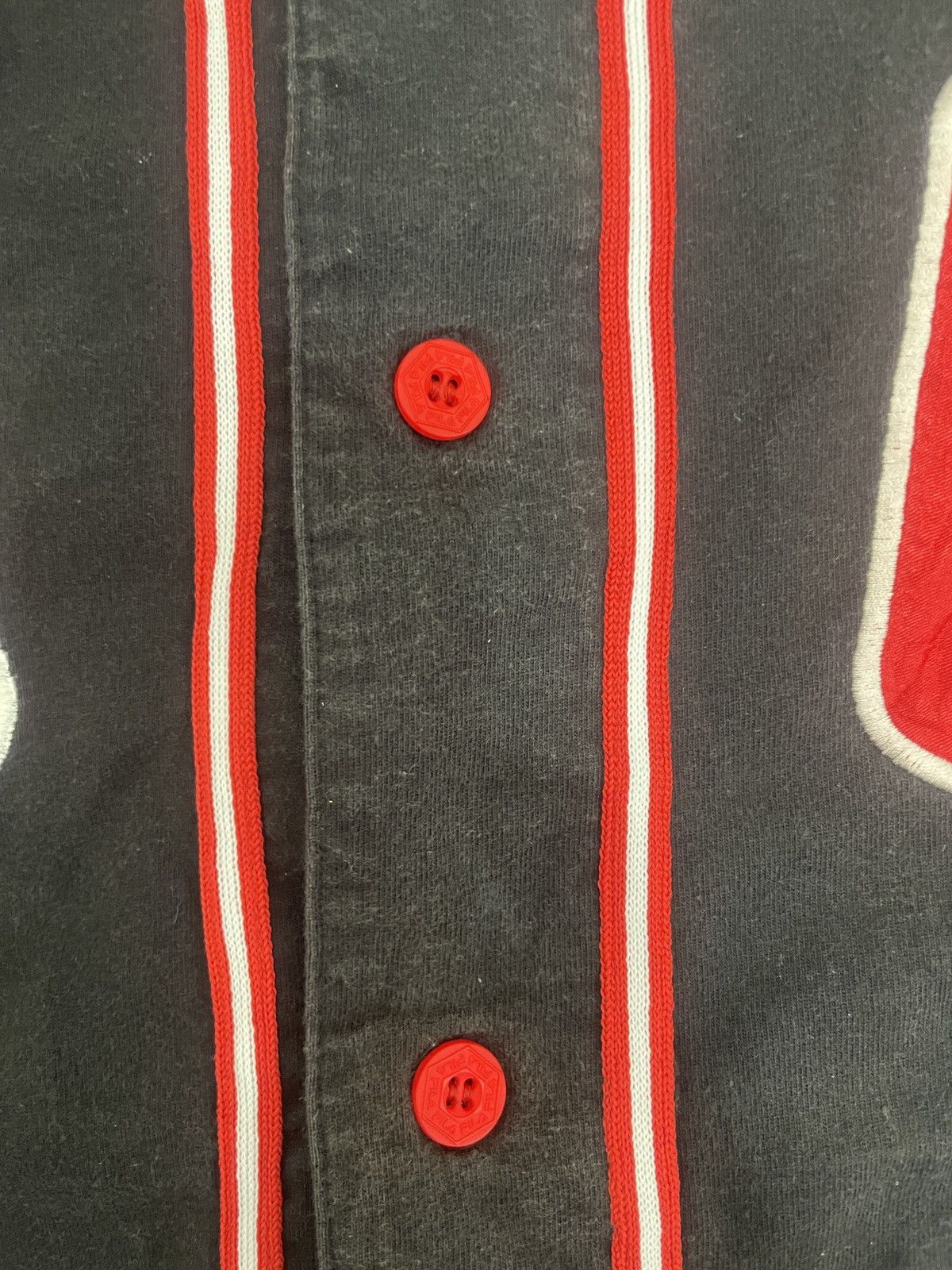 Fila Fila Baseball Jersey **Style Worn By 2Pac** Vintage 90s Vtg Size US M / EU 48-50 / 2 - 9 Thumbnail