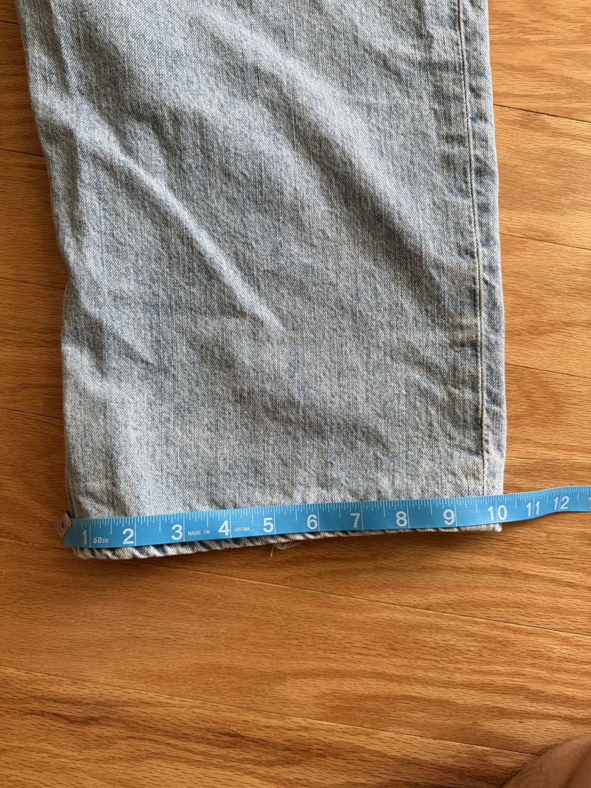 Our Legacy Our Legacy Vast Cut Rider Wash Denim Jeans Size US 32 / EU 48 - 9 Thumbnail