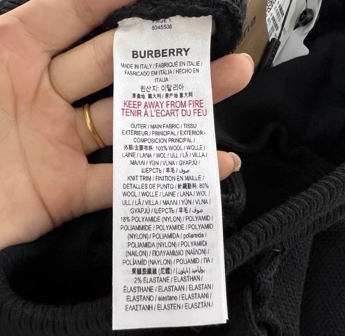 Burberry Burberry Black Drawstring Shorts J41 Size US 30 / EU 46 - 4 Thumbnail