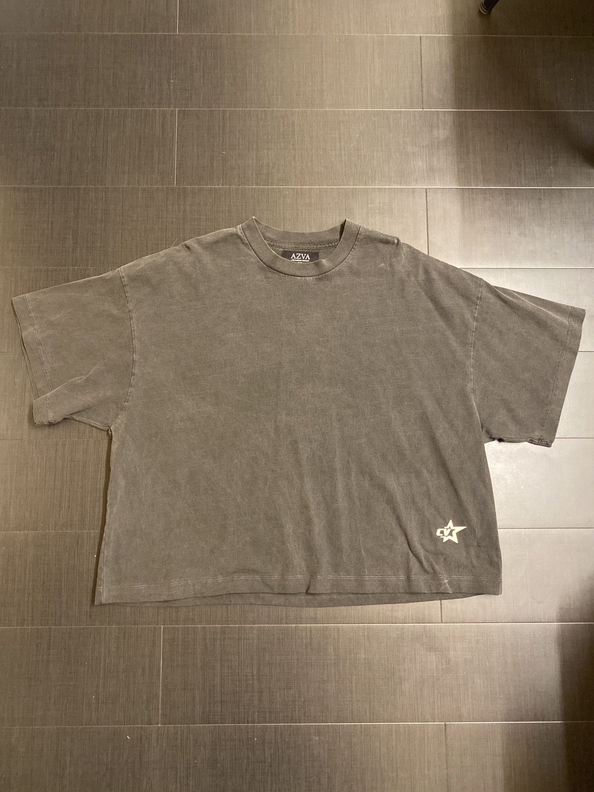 Designer × Vintage Cropped AZVA T-Shirt Size US XL / EU 56 / 4 - 1 Thumbnail