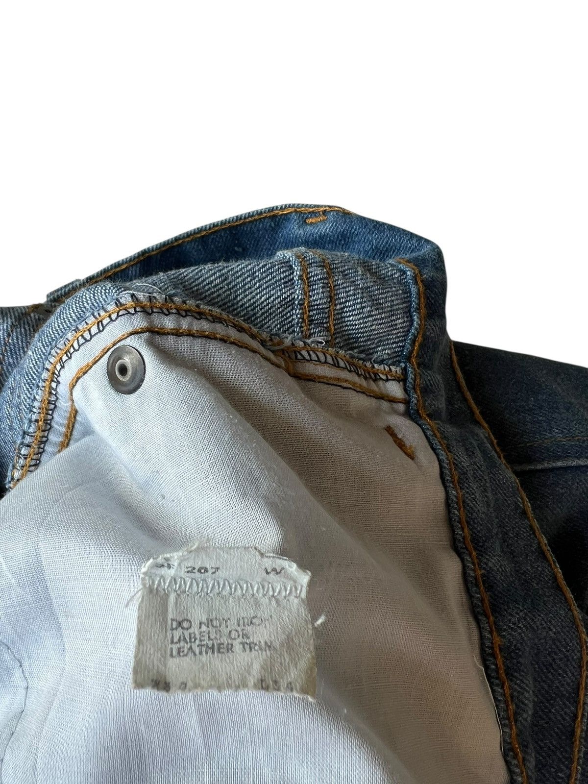 Levi's Vintage 70s Levi’s Movin On Jeans Blue Tab Flare Denim Jeans Size US 30 / EU 46 - 23 Thumbnail