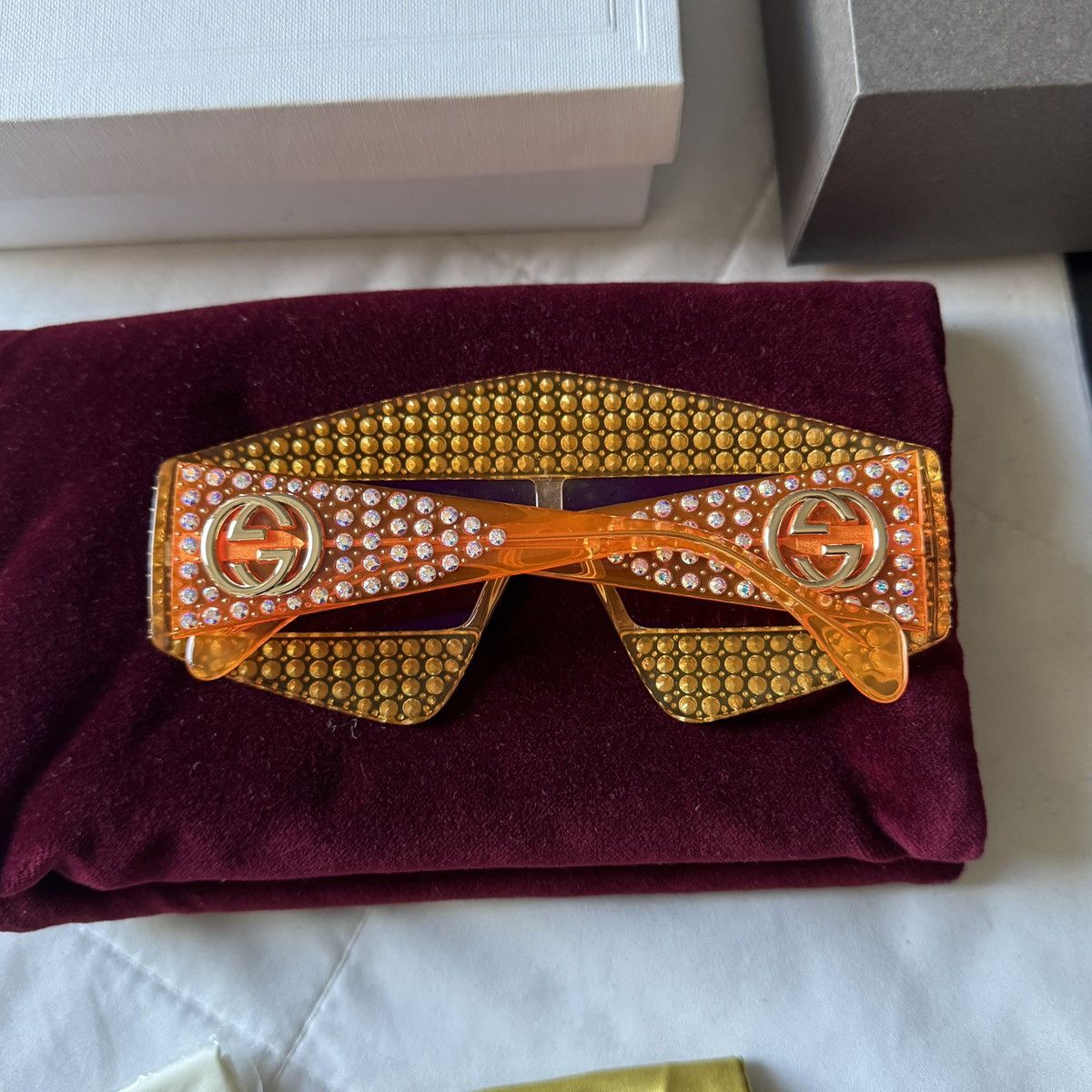 Gucci Gucci Rare Hollywood Edition Sunglasses Size ONE SIZE - 4 Thumbnail