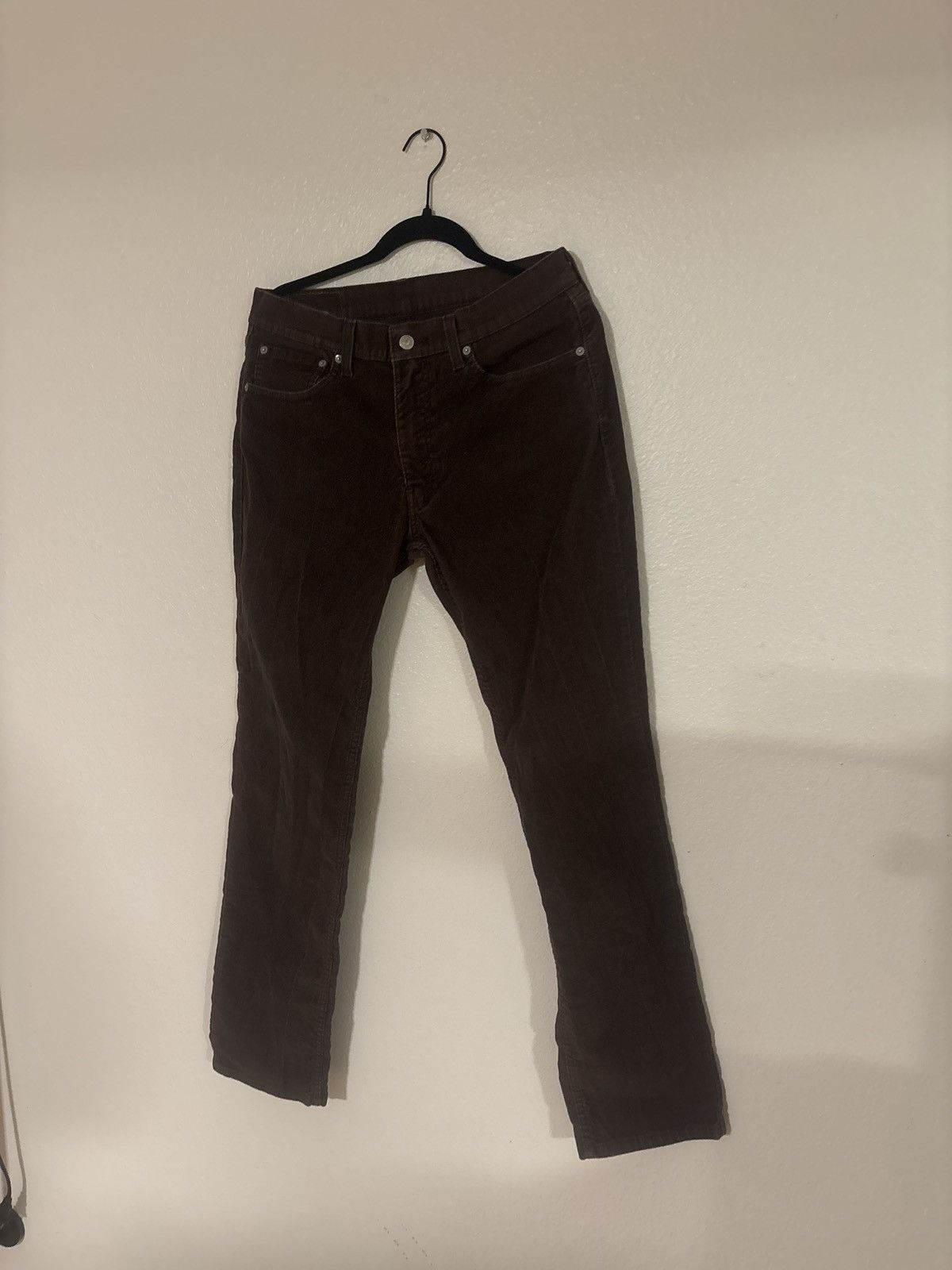 Levi's Brown corduroy levi 511 jeans Size US 32 / EU 48 - 1 Thumbnail