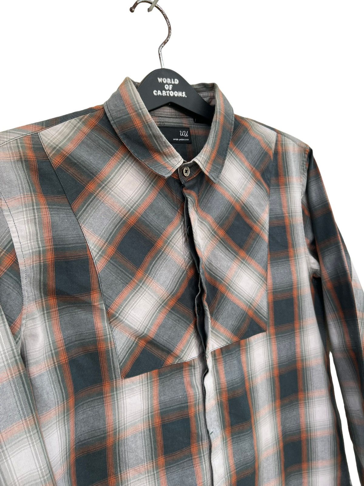 Undercover × Uniqlo Undercover X Uniqlo Shadows Plaid Flannel Shirt Size US S / EU 44-46 / 1 - 13 Thumbnail