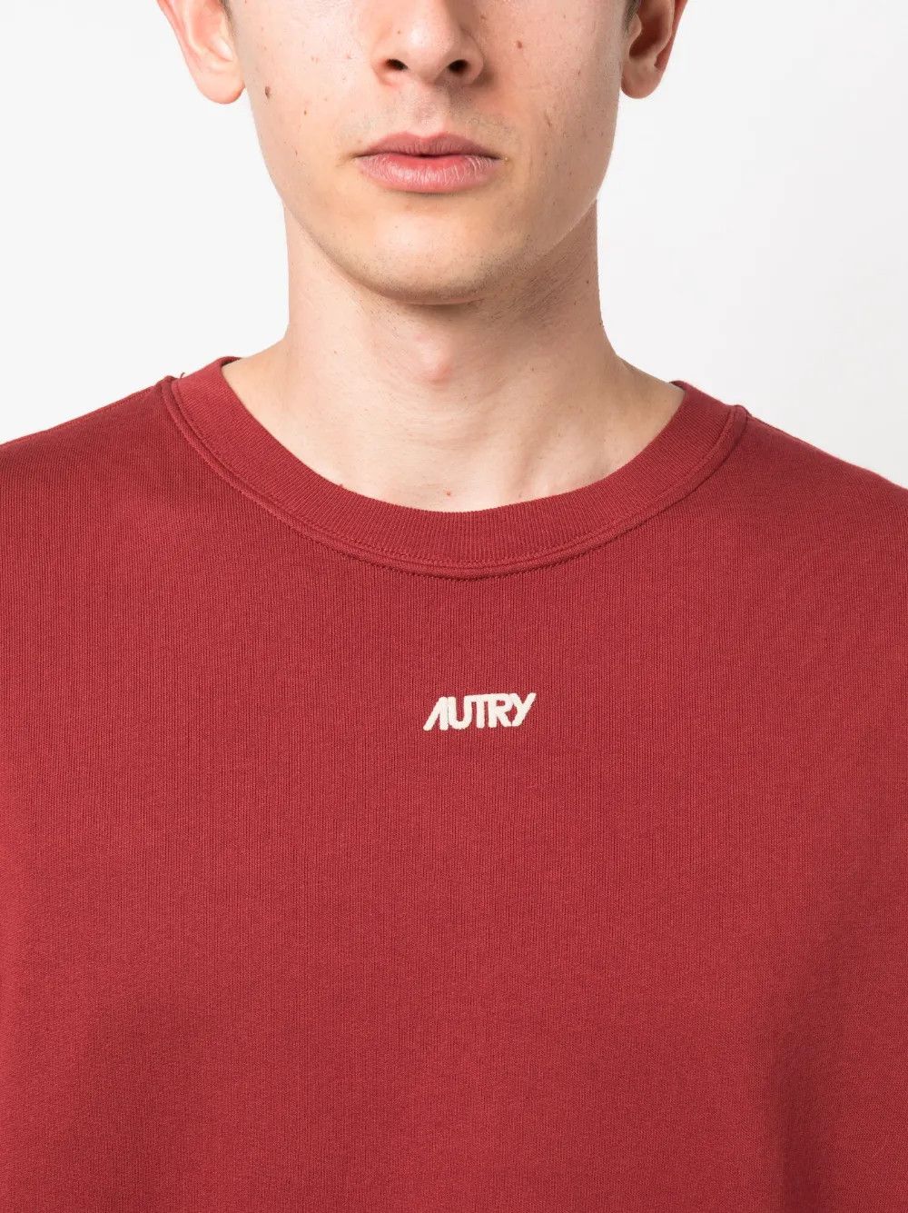 AUTRY o1y0526 Logo Sweatshirt in Rust Size US XXL / EU 58 / 5 - 3 Thumbnail