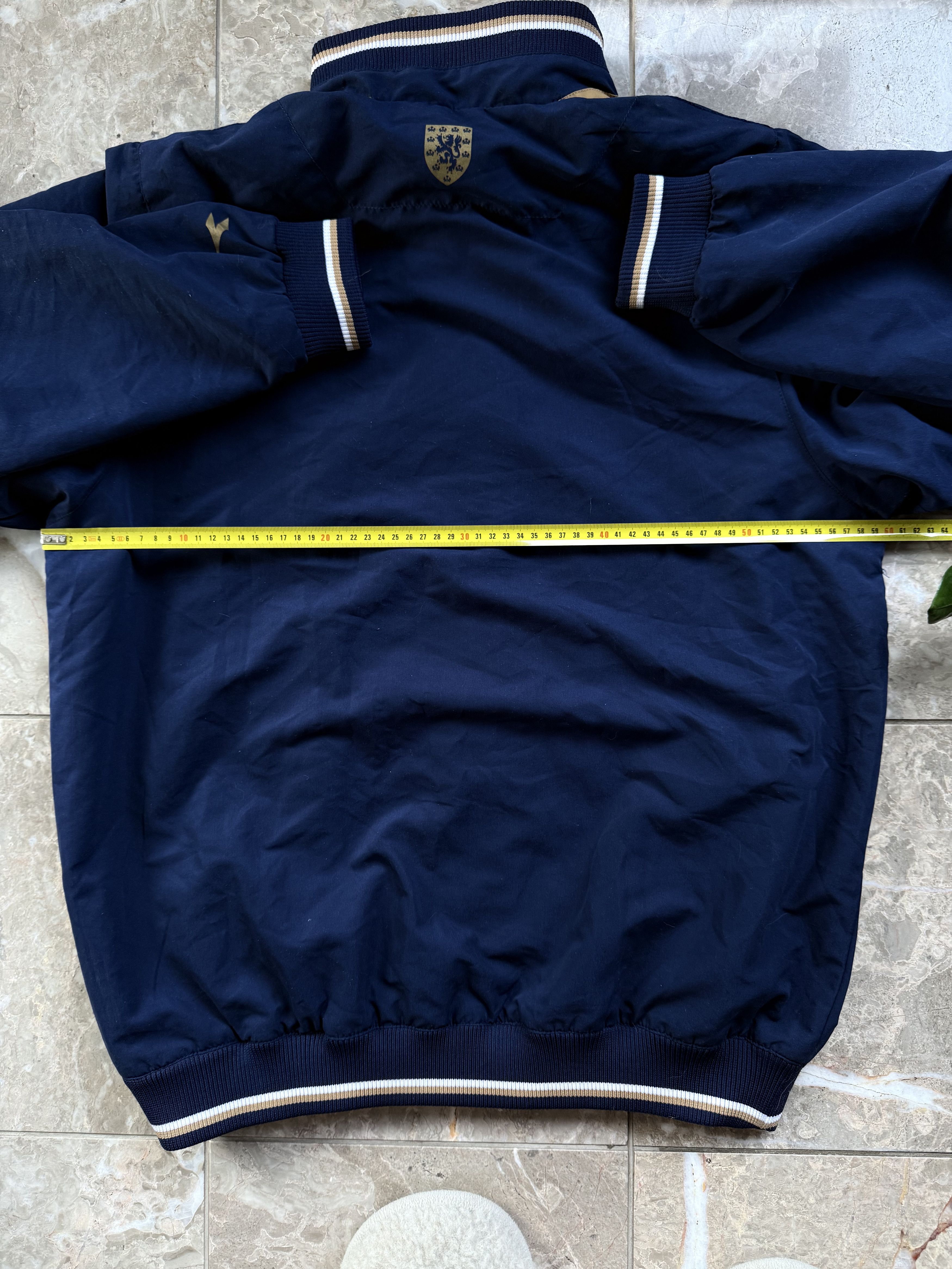 Diadora Scotland National Team Blue/Gold Football Jacket Size US L / EU 52-54 / 3 - 8 Thumbnail