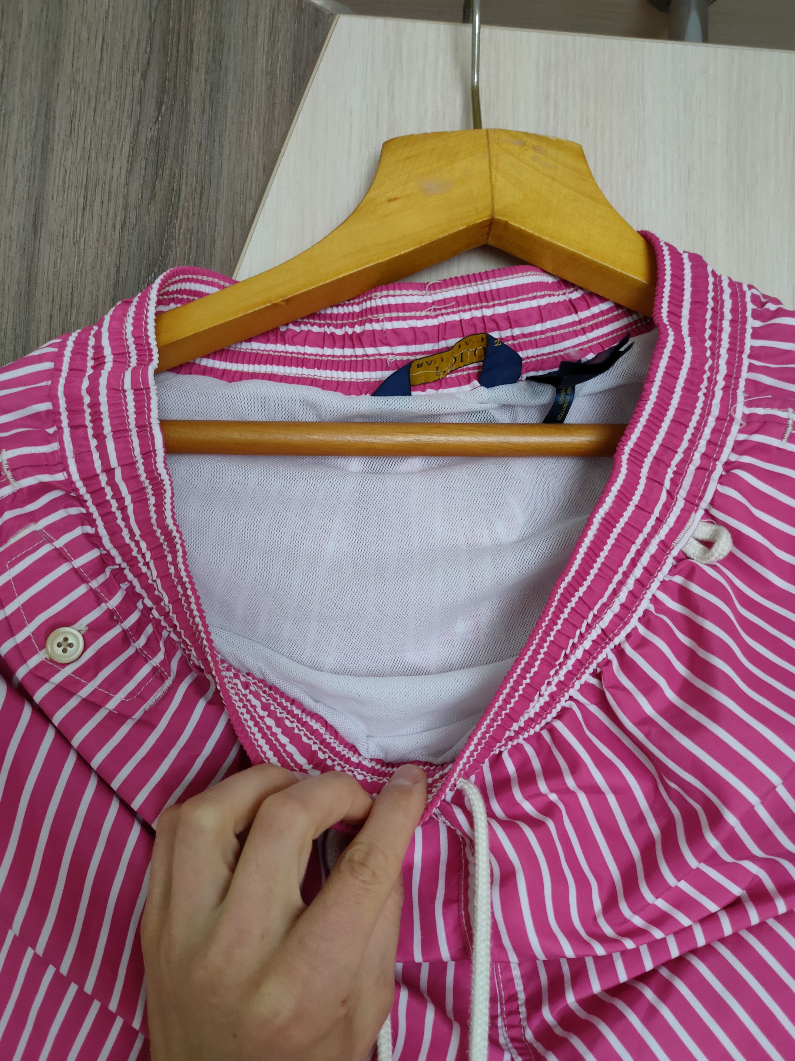 Polo Ralph Lauren Vintage Y2K Polo Ralph Lauren Striped Swim Shorts L Size US 36 / EU 52 - 11 Thumbnail