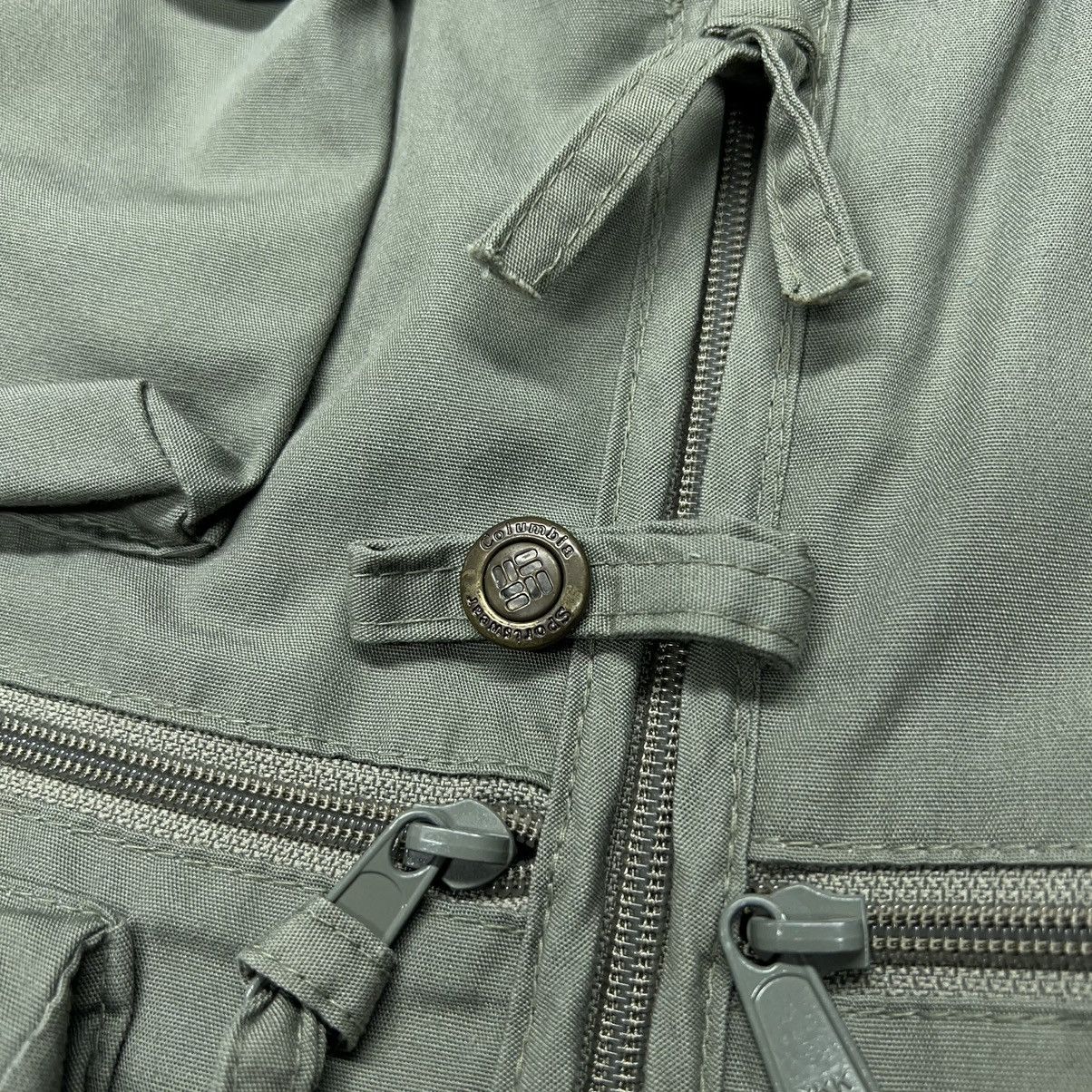 Columbia × Vintage VTG Columbia Fishing Vest Green PFG Pocket Outdoor Hunting Size US XL / EU 56 / 4 - 12 Thumbnail