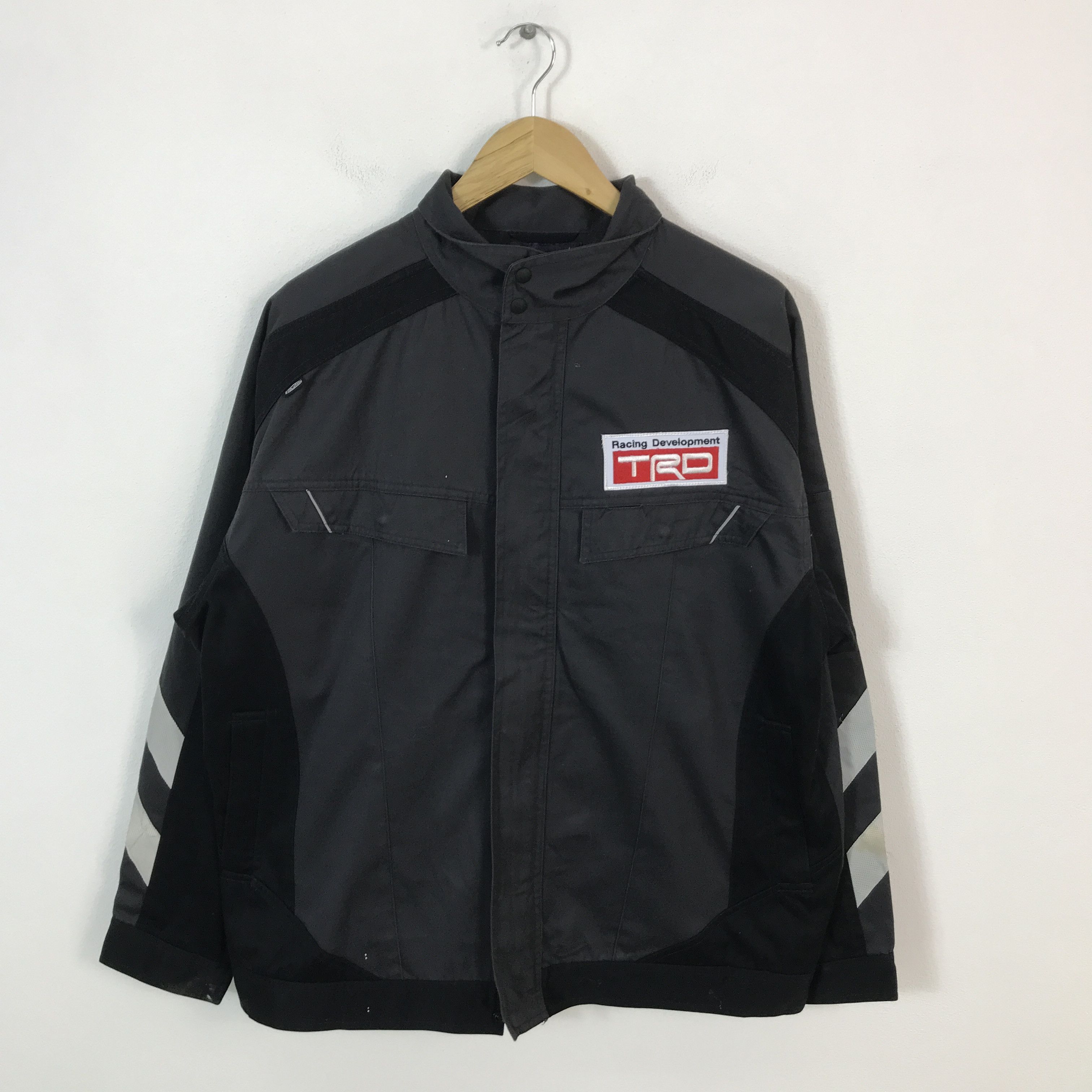 Japanese Brand toyota x Trd motorsports racing development custom jacket Size US L / EU 52-54 / 3 - 2 Thumbnail