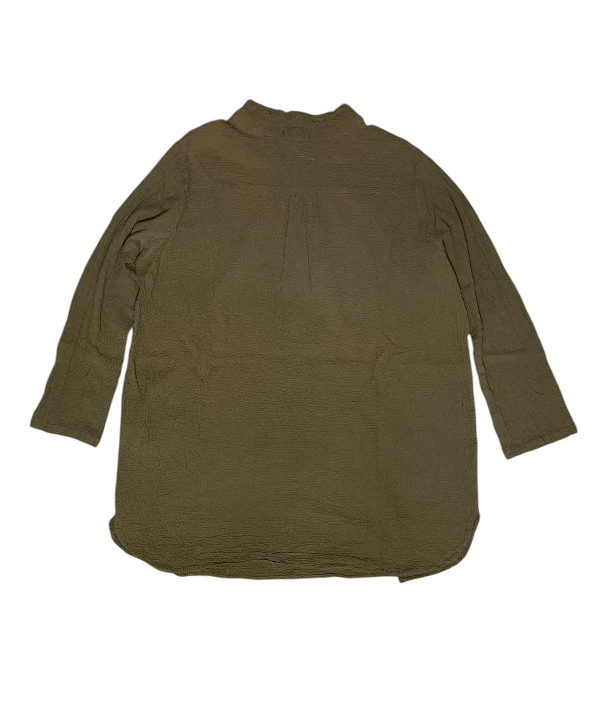 Issey Miyake × Tsumori Chisato × Vintage Plantation By Issey Miyake Pleated Long Sleeve Shirt Size US L / EU 52-54 / 3 - 2 Thumbnail