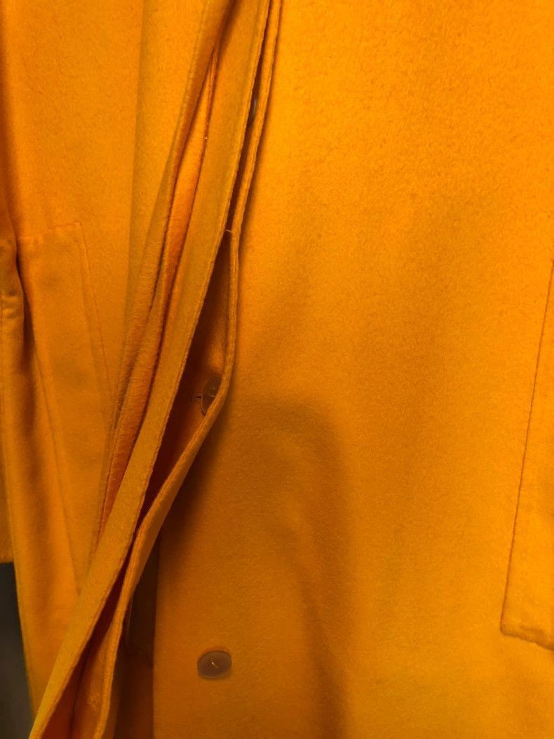 Loewe oversized yellow cashmere coat with bow Size US XS / EU 42 / 0 - 7 Thumbnail