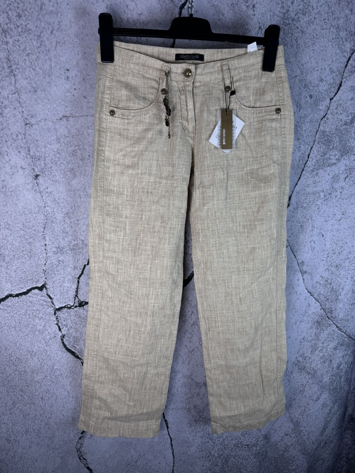 Roberto Cavalli 360€ RRP Roberto Cavalli Pants Size 27" / US 4 / IT 40 - 1 Thumbnail