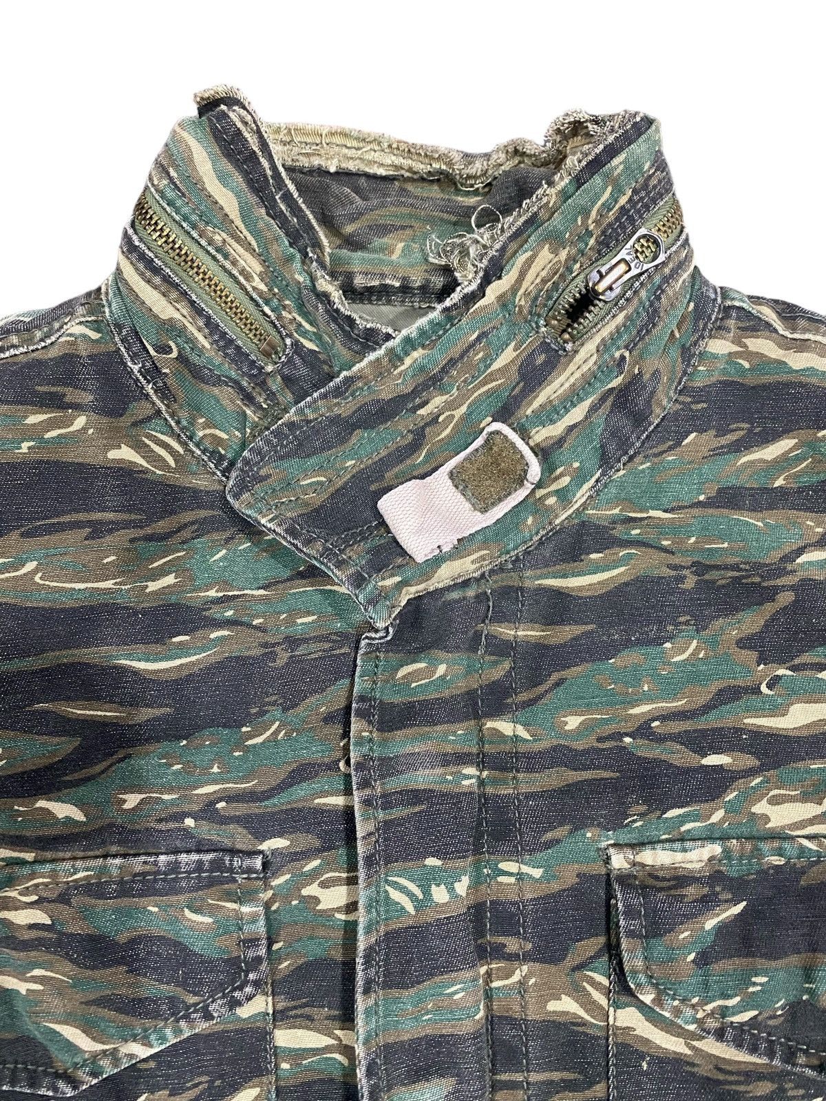 Japanese Brand × Vintage SEVENSENSE Revolution Tiger Stripe Zipper Jacket Size US S / EU 44-46 / 1 - 9 Thumbnail